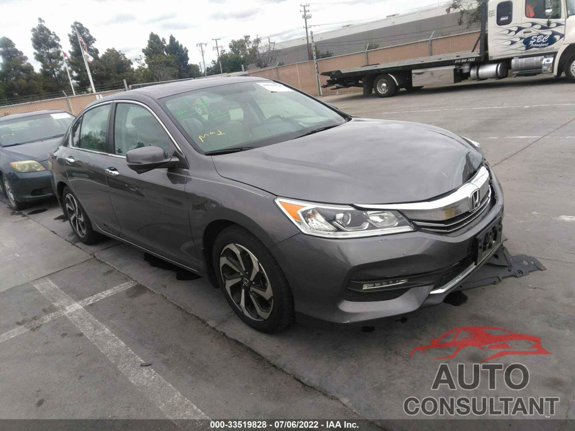 HONDA ACCORD SEDAN 2016 - 1HGCR2F76GA086634