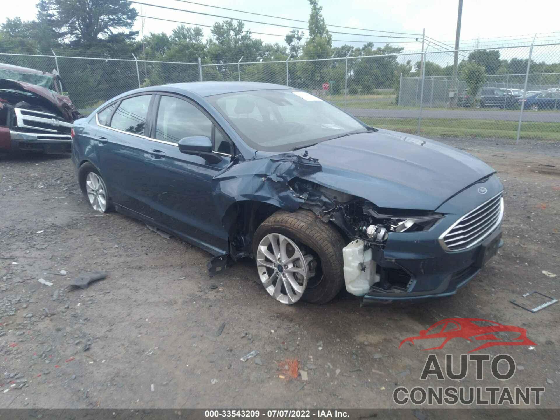 FORD FUSION 2019 - 3FA6P0HD0KR213858