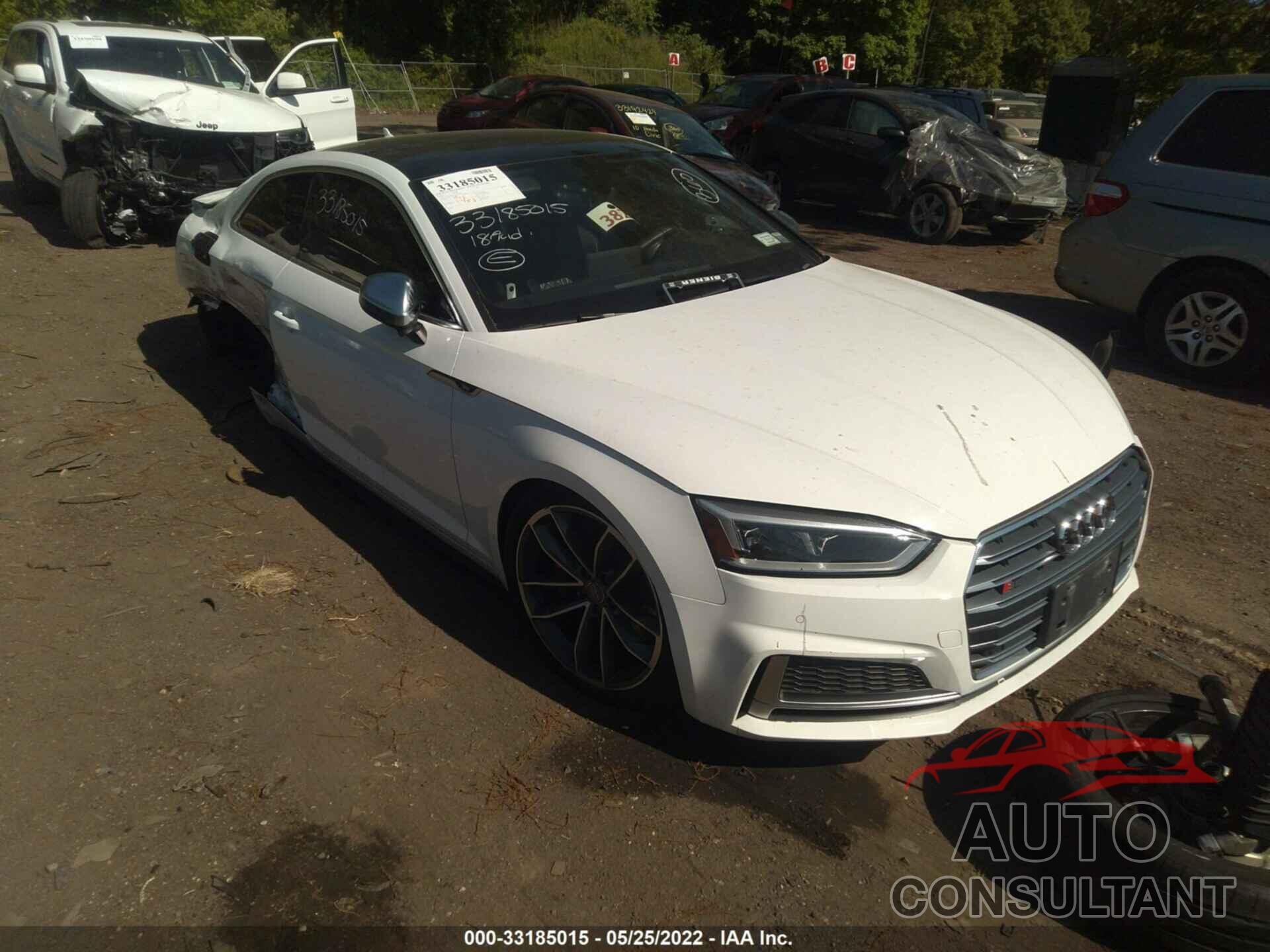 AUDI S5 COUPE 2018 - WAUP4AF59JA001992