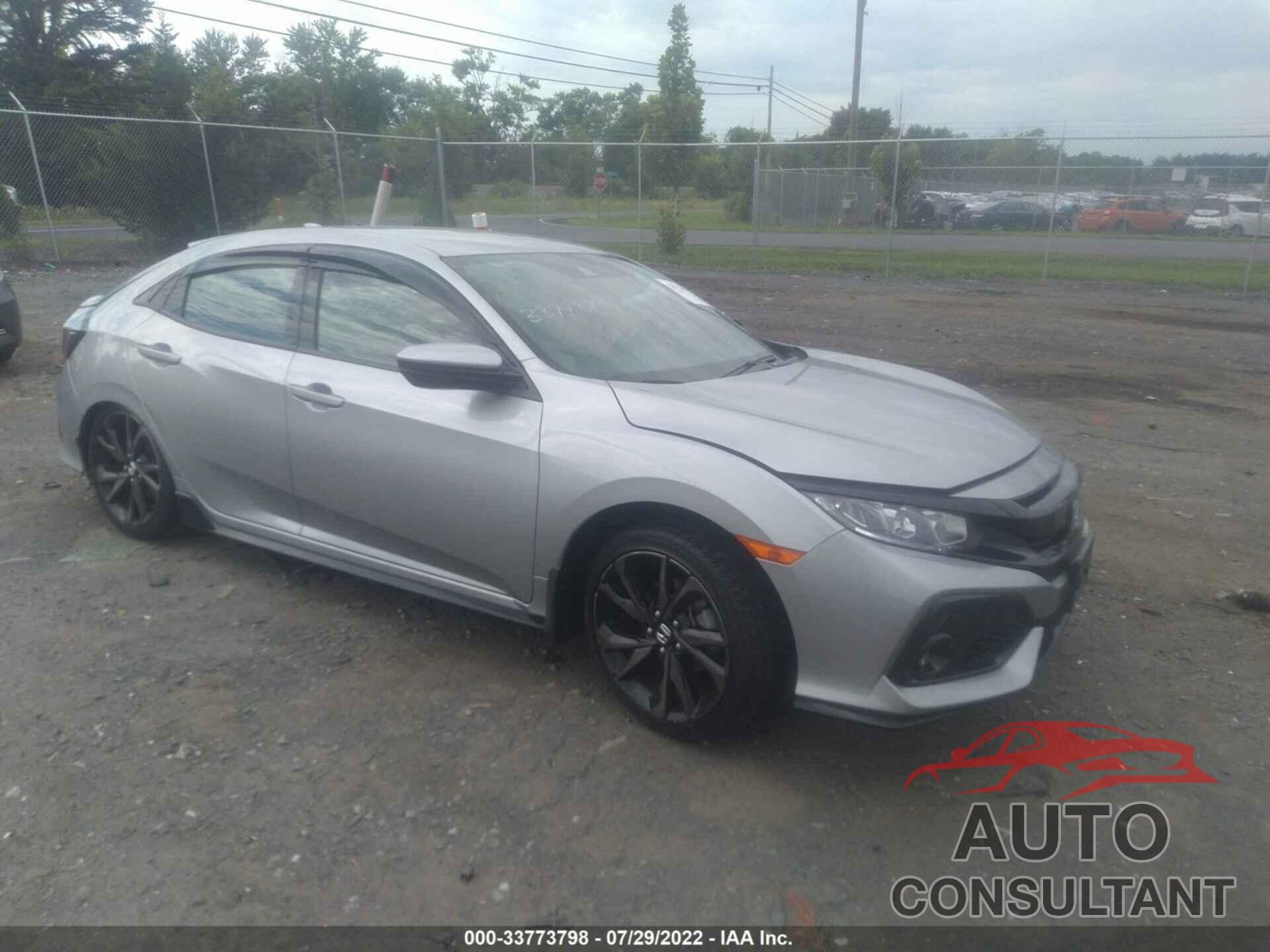 HONDA CIVIC HATCHBACK 2019 - SHHFK7H45KU201500