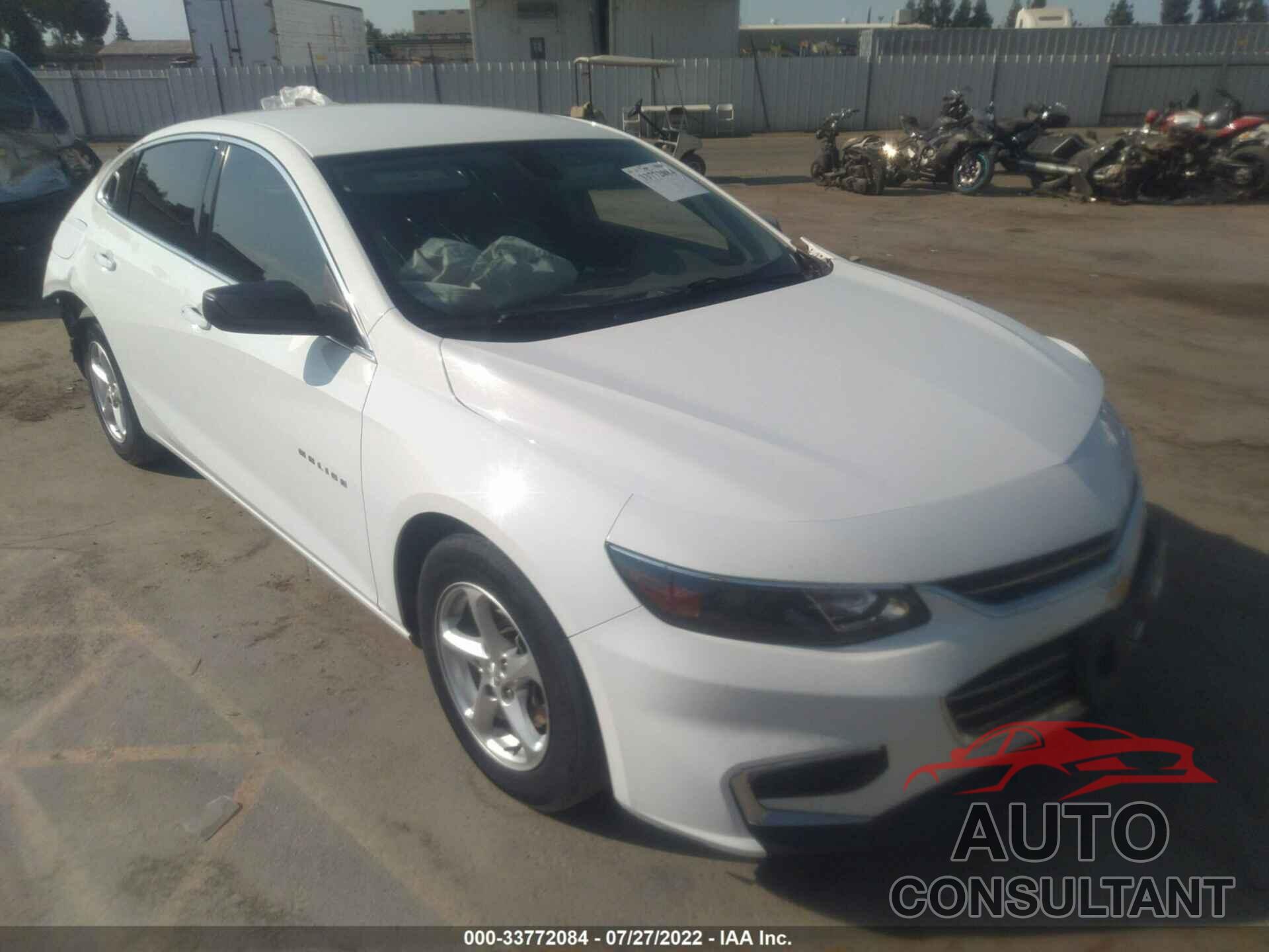 CHEVROLET MALIBU 2016 - 1G1ZB5ST1GF238042