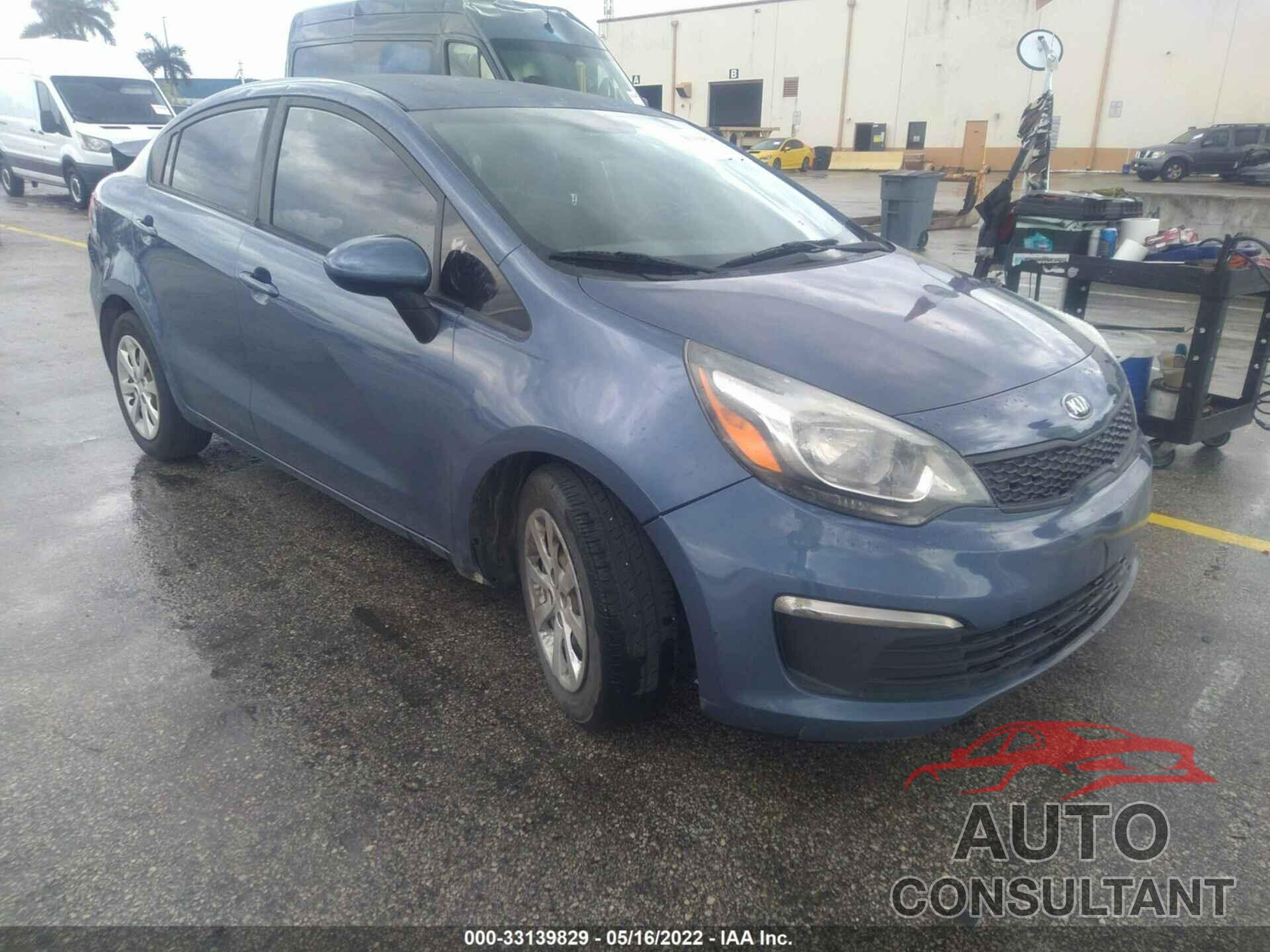 KIA RIO 2016 - KNADM4A30G6586886