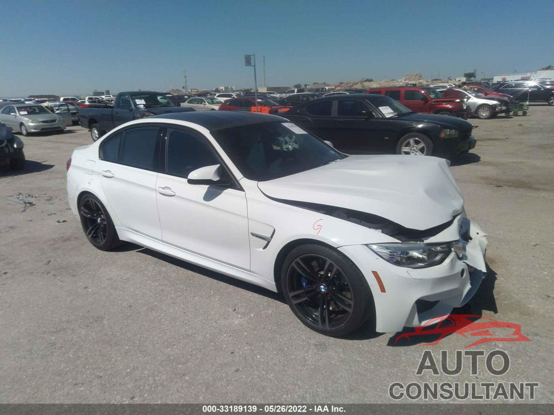 BMW M3 2016 - WBS8M9C57G5D30102