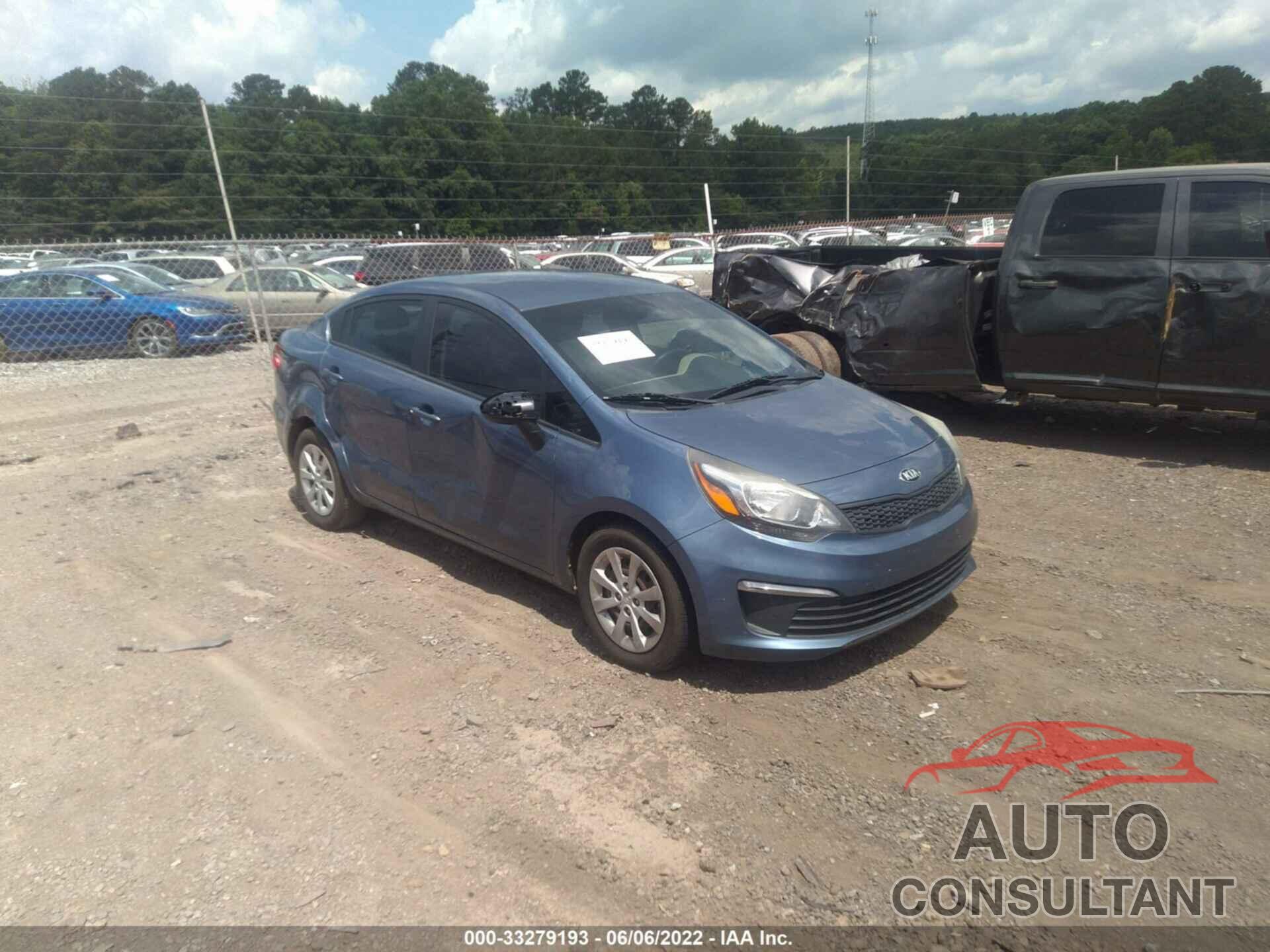 KIA RIO 2016 - KNADM4A37G6648185