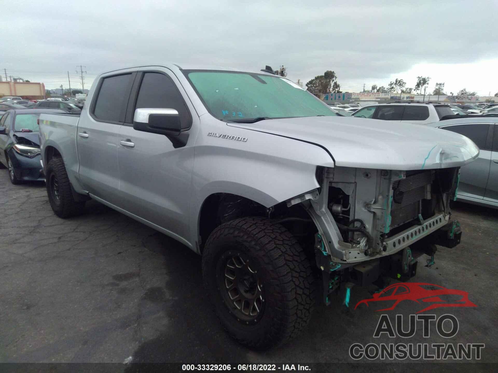CHEVROLET SILVERADO 1500 2020 - 1GCPWCEDXLZ148697