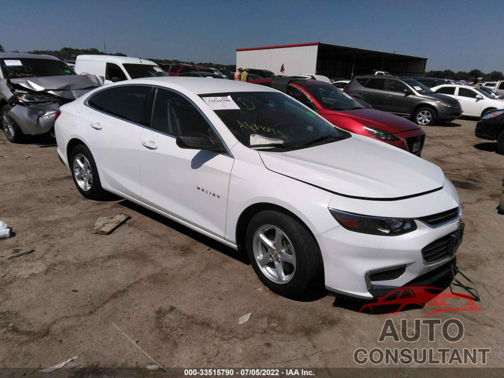 CHEVROLET MALIBU 2017 - 1G1ZB5ST9HF171580