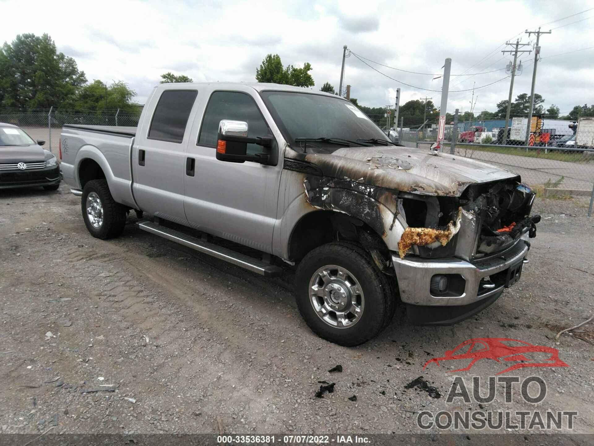 FORD SUPER DUTY F-250 SRW 2016 - 1FT7W2B6XGED37024