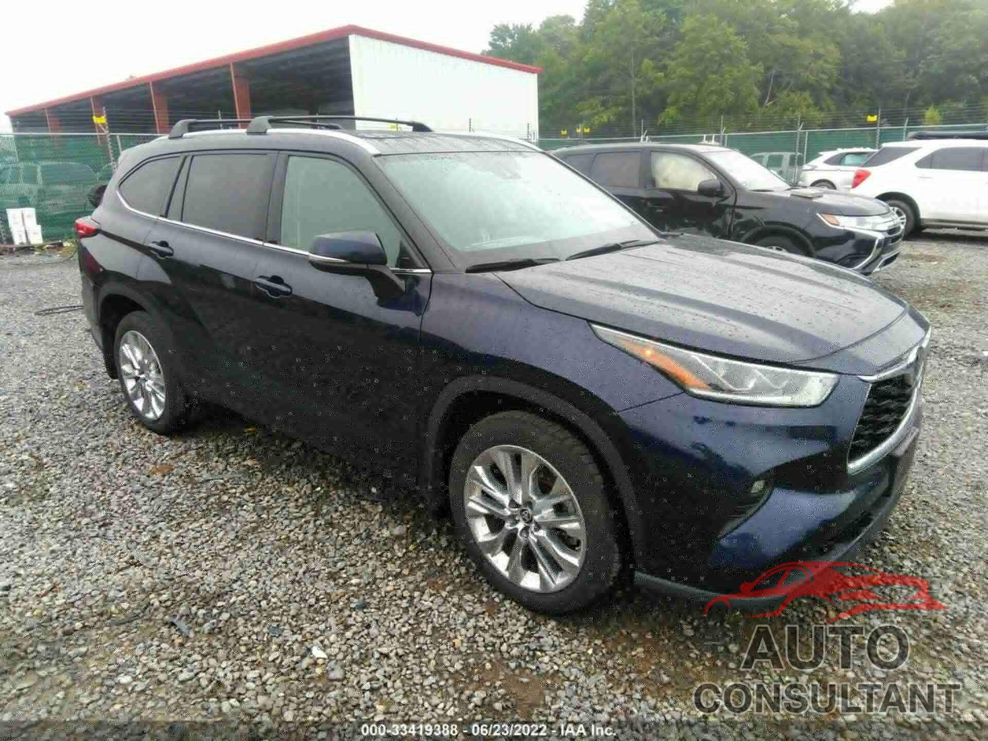 TOYOTA HIGHLANDER 2020 - 5TDDZRBH4LS036757