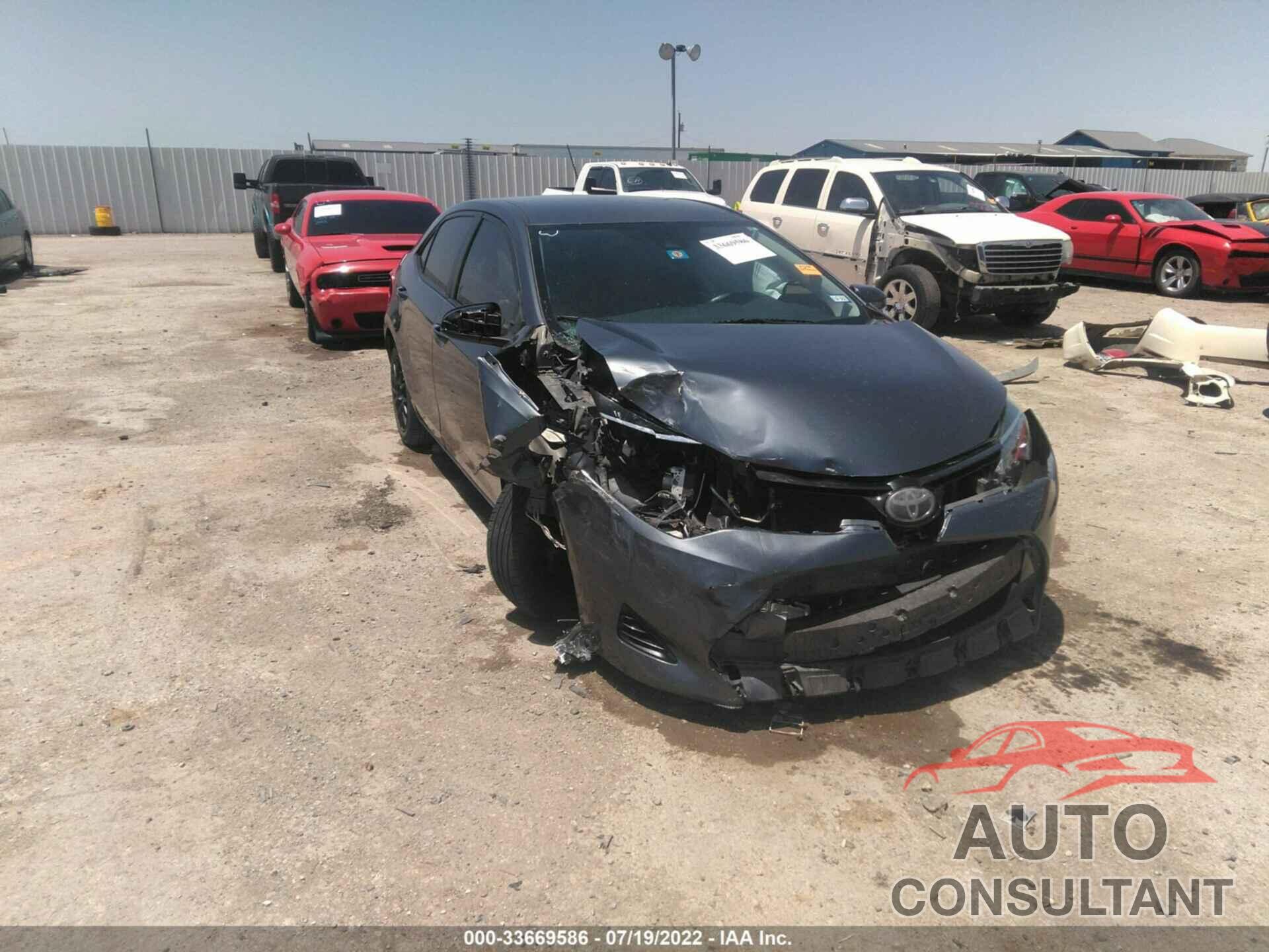 TOYOTA COROLLA 2017 - 5YFBURHE2HP583335
