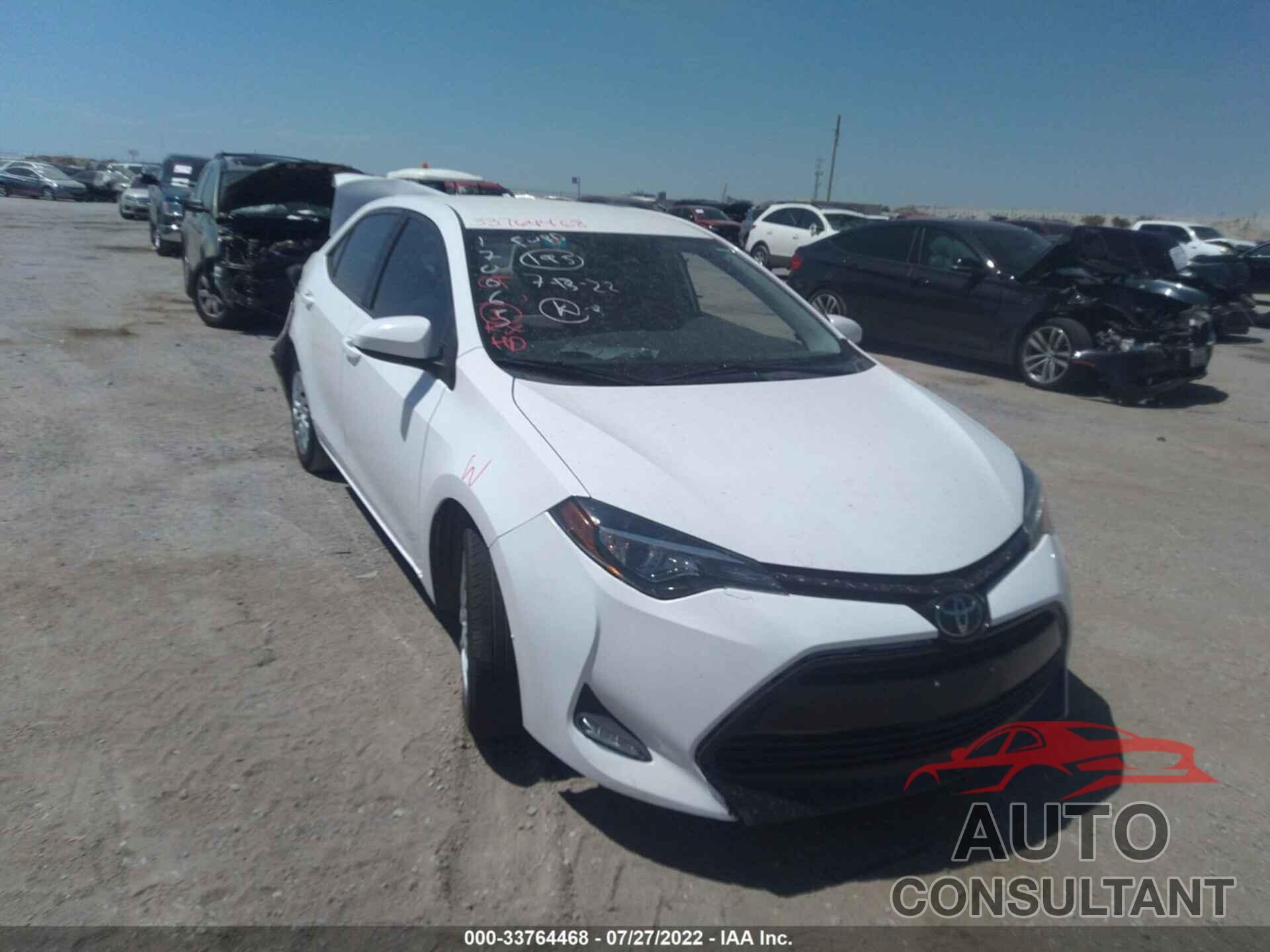 TOYOTA COROLLA 2017 - 5YFBURHEXHP650957