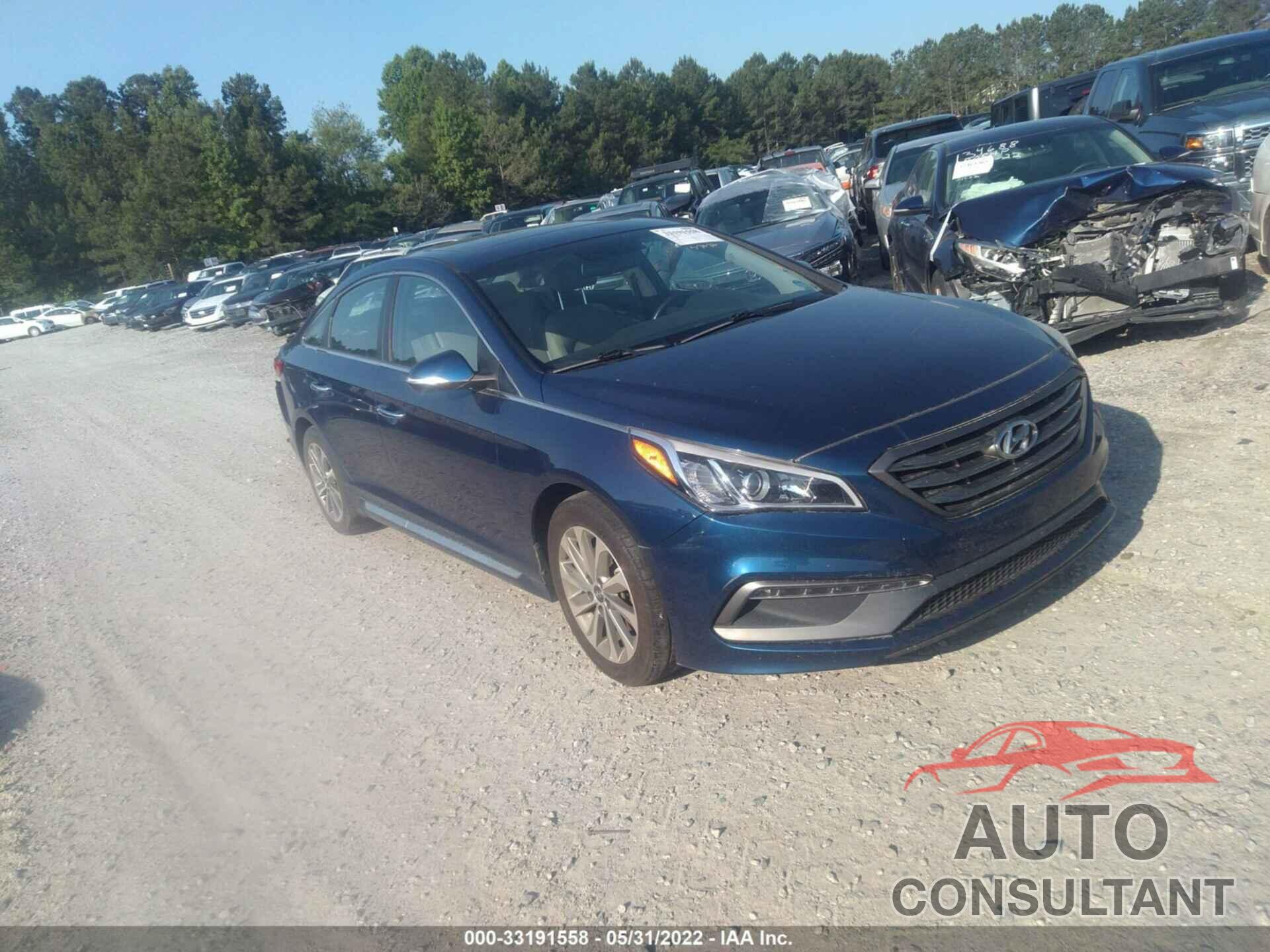 HYUNDAI SONATA 2017 - 5NPE34AF5HH489498