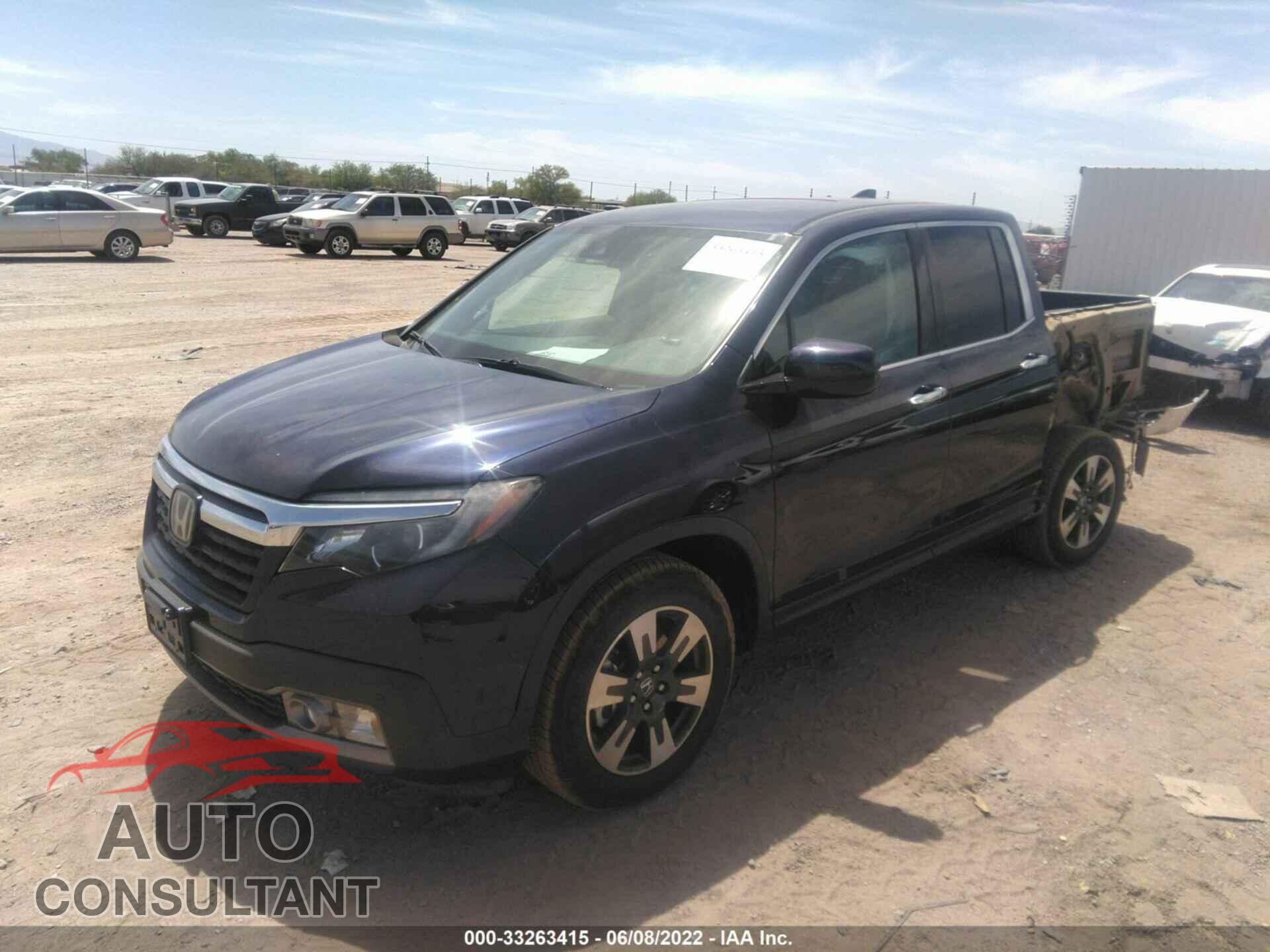HONDA RIDGELINE 2017 - 5FPYK3F70HB024855