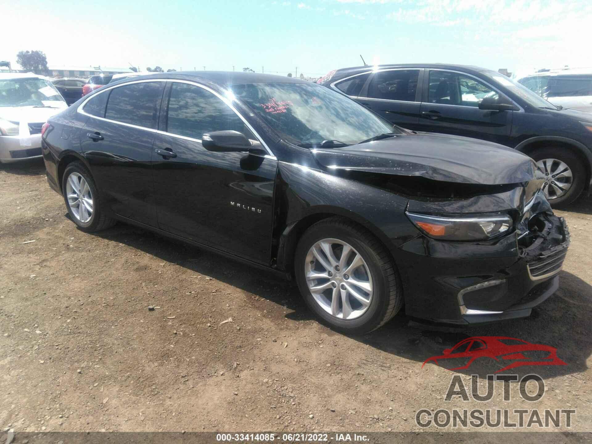 CHEVROLET MALIBU 2016 - 1G1ZE5STXGF309164