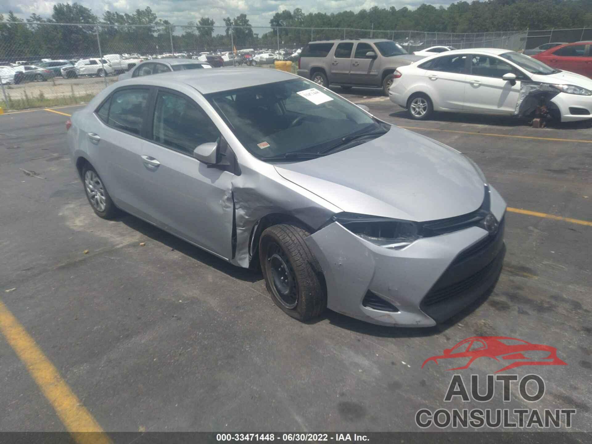TOYOTA COROLLA 2018 - 2T1BURHE2JC970201