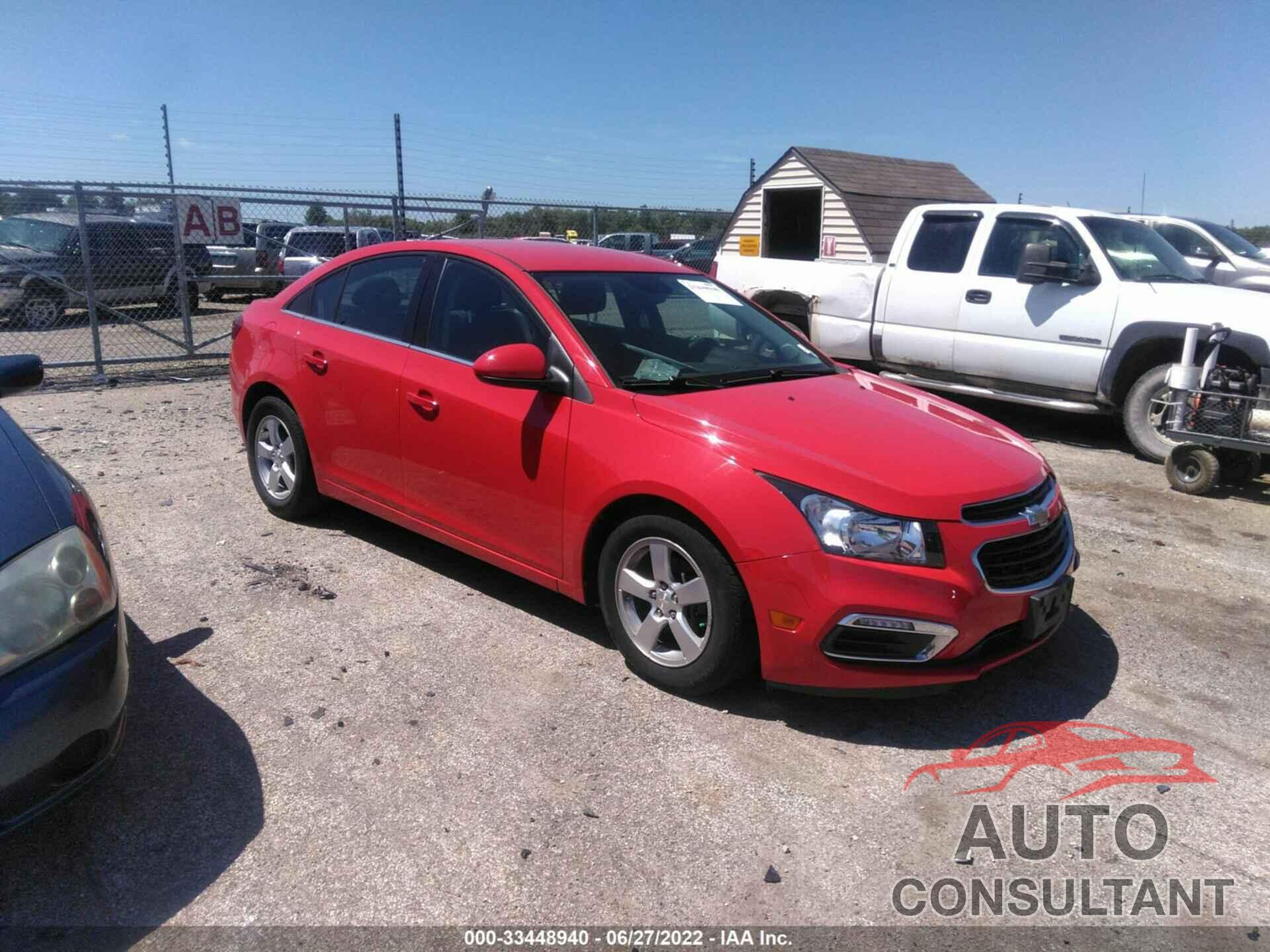 CHEVROLET CRUZE LIMITED 2016 - 1G1PE5SB6G7138406