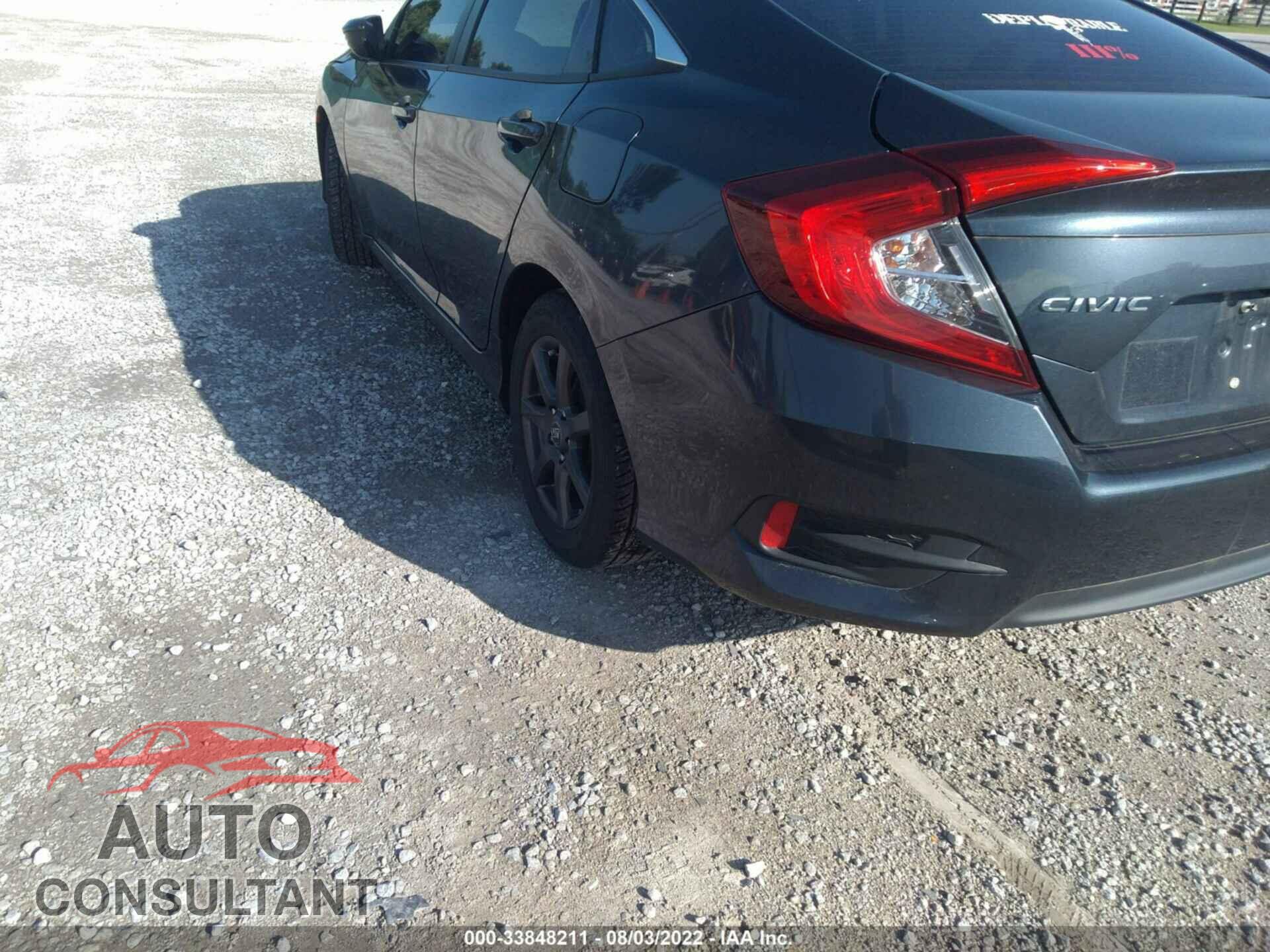 HONDA CIVIC SEDAN 2017 - 19XFC2F55HE074176
