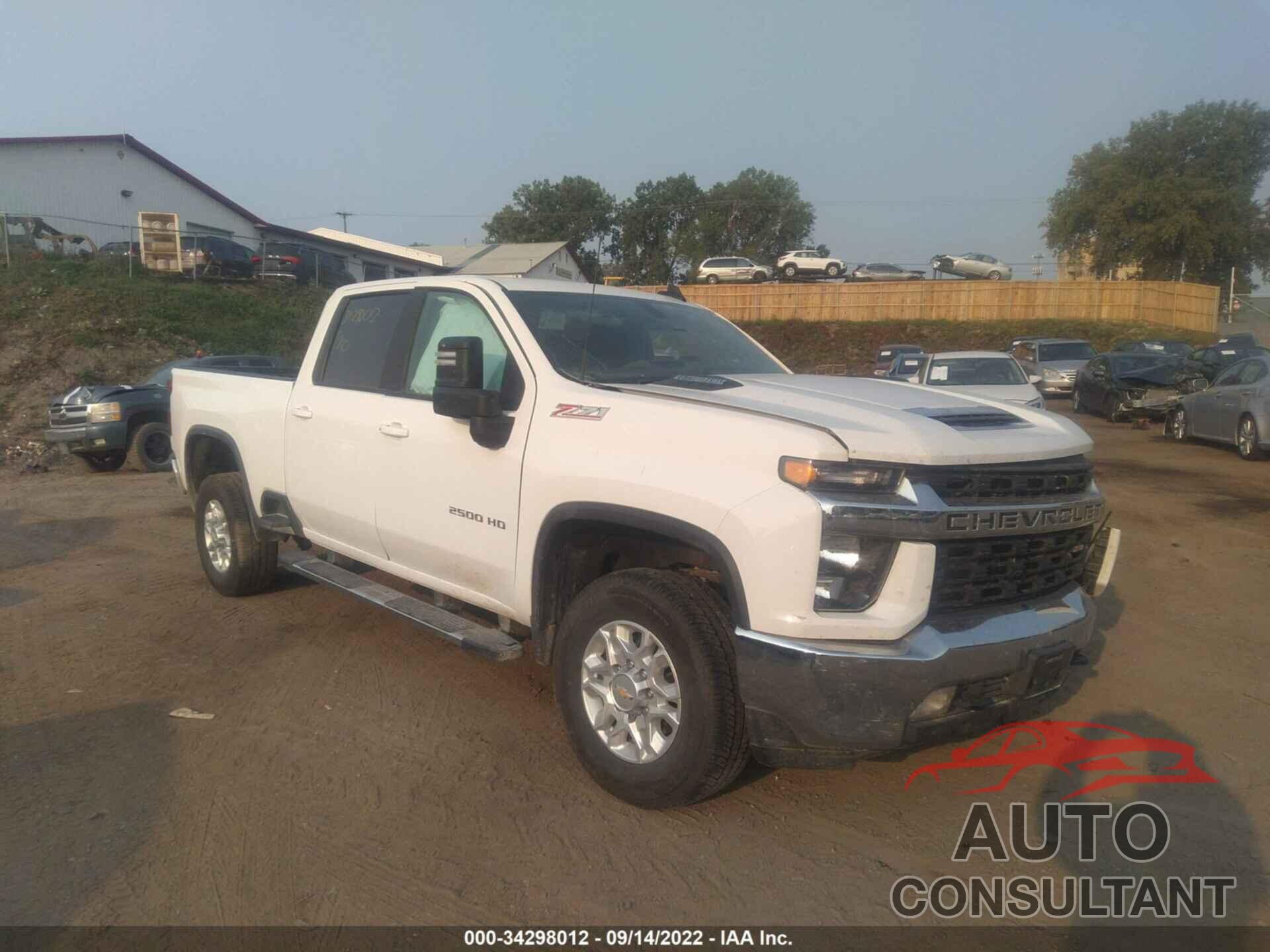 CHEVROLET SILVERADO 2500HD 2022 - 1GC1YNEY7NF247321