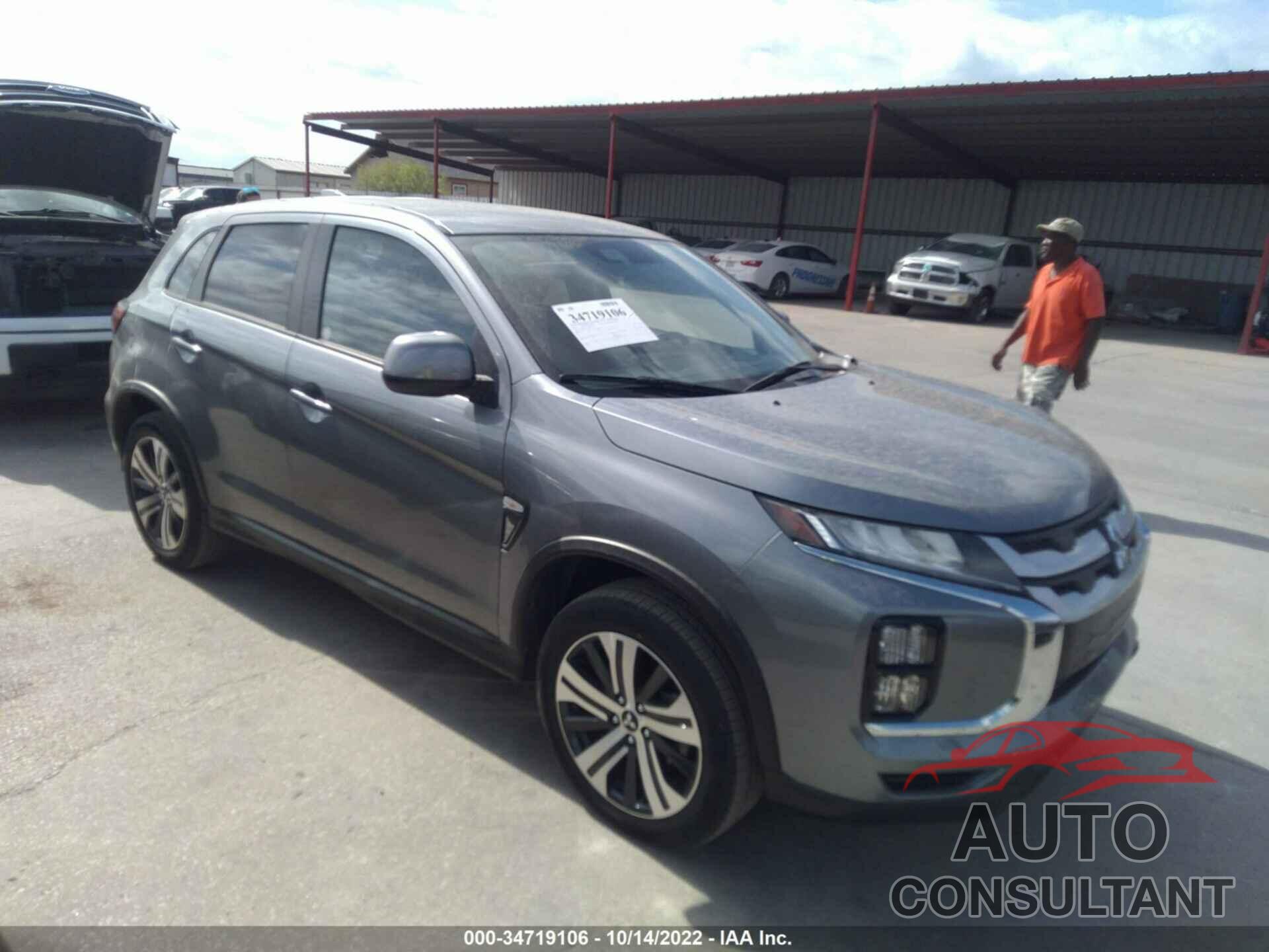 MITSUBISHI OUTLANDER SPORT 2021 - JA4APUAU6MU035014