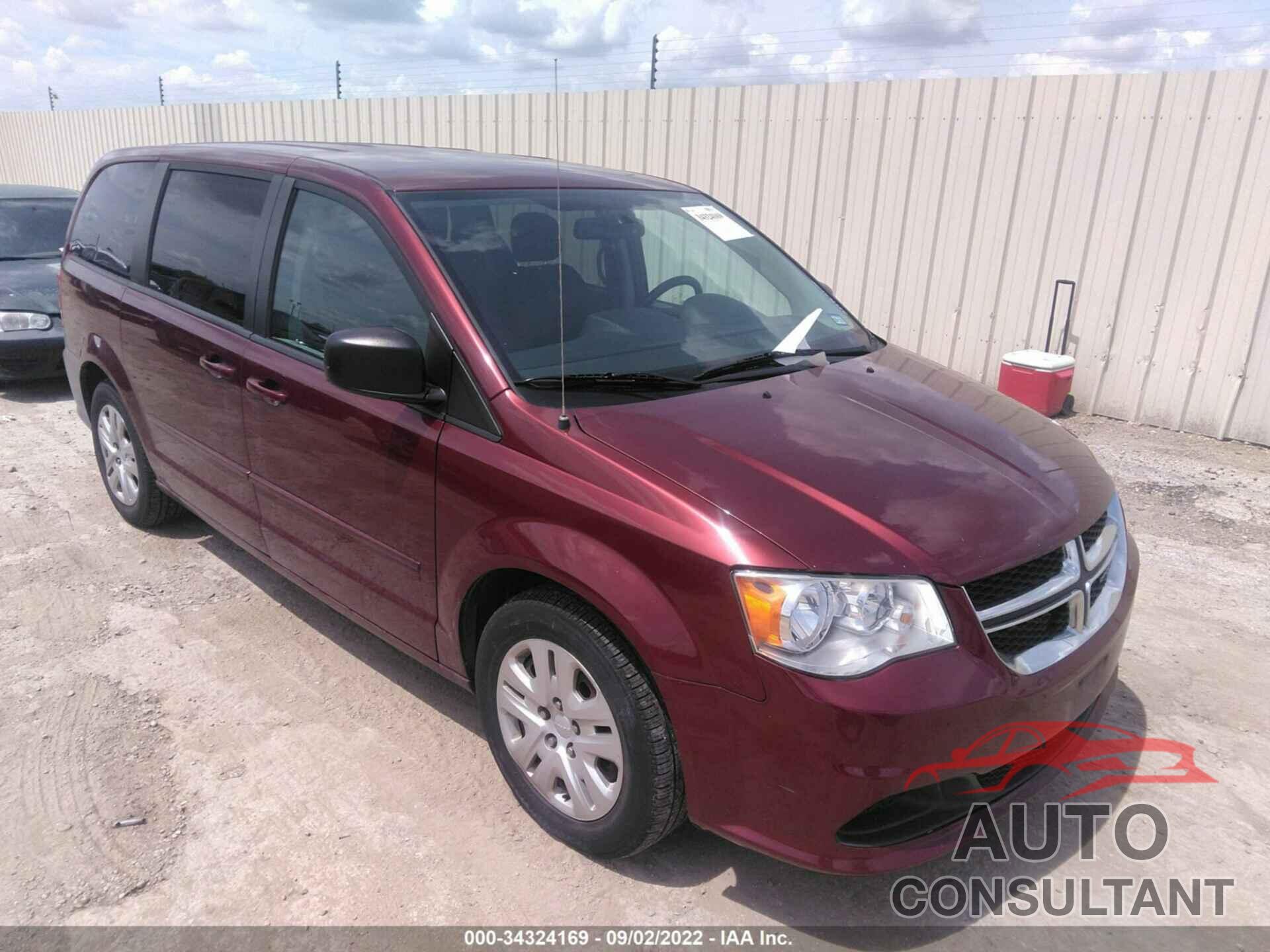 DODGE GRAND CARAVAN 2016 - 2C4RDGBG5GR369810