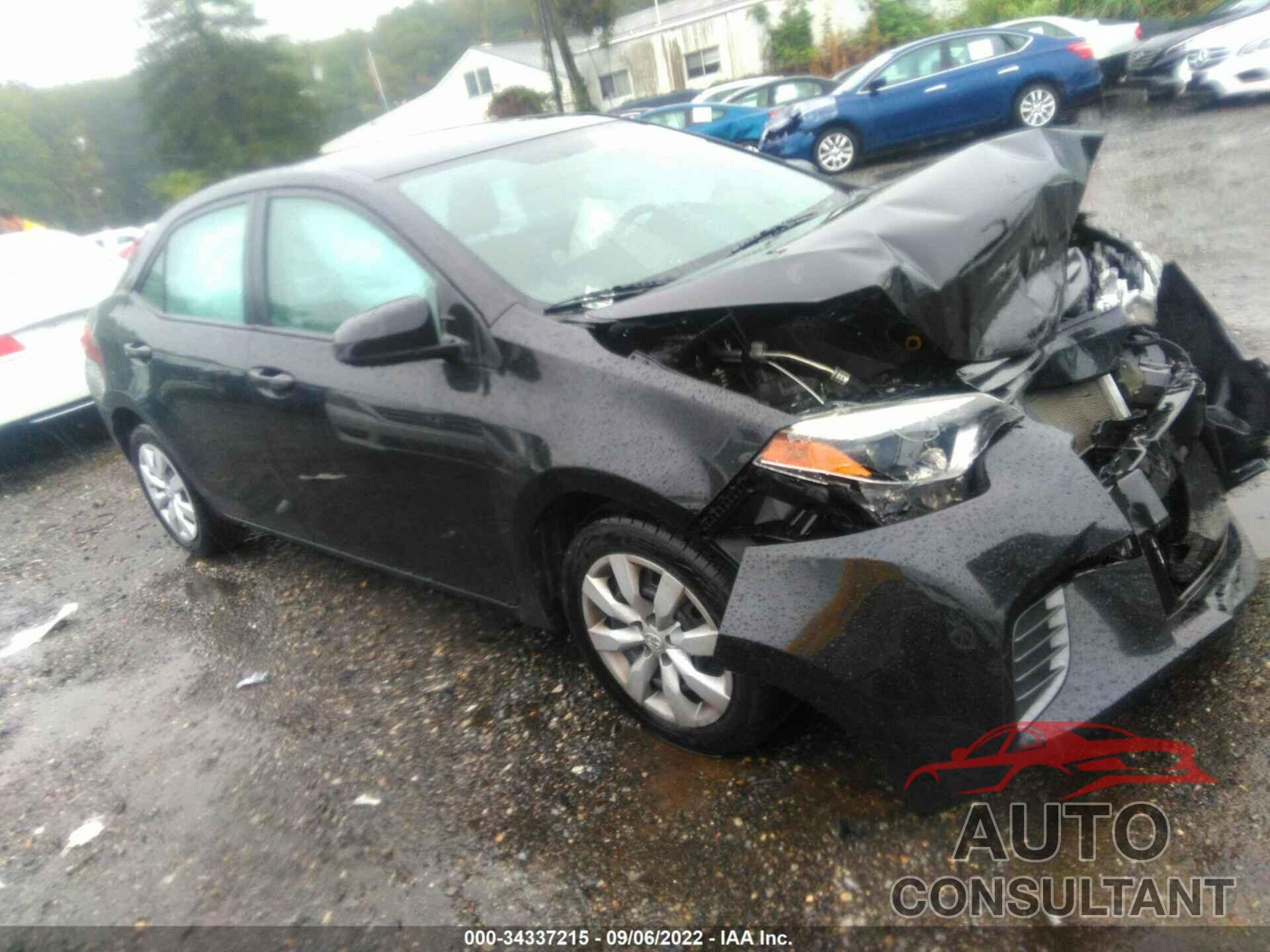 TOYOTA COROLLA 2016 - 2T1BURHE4GC604362