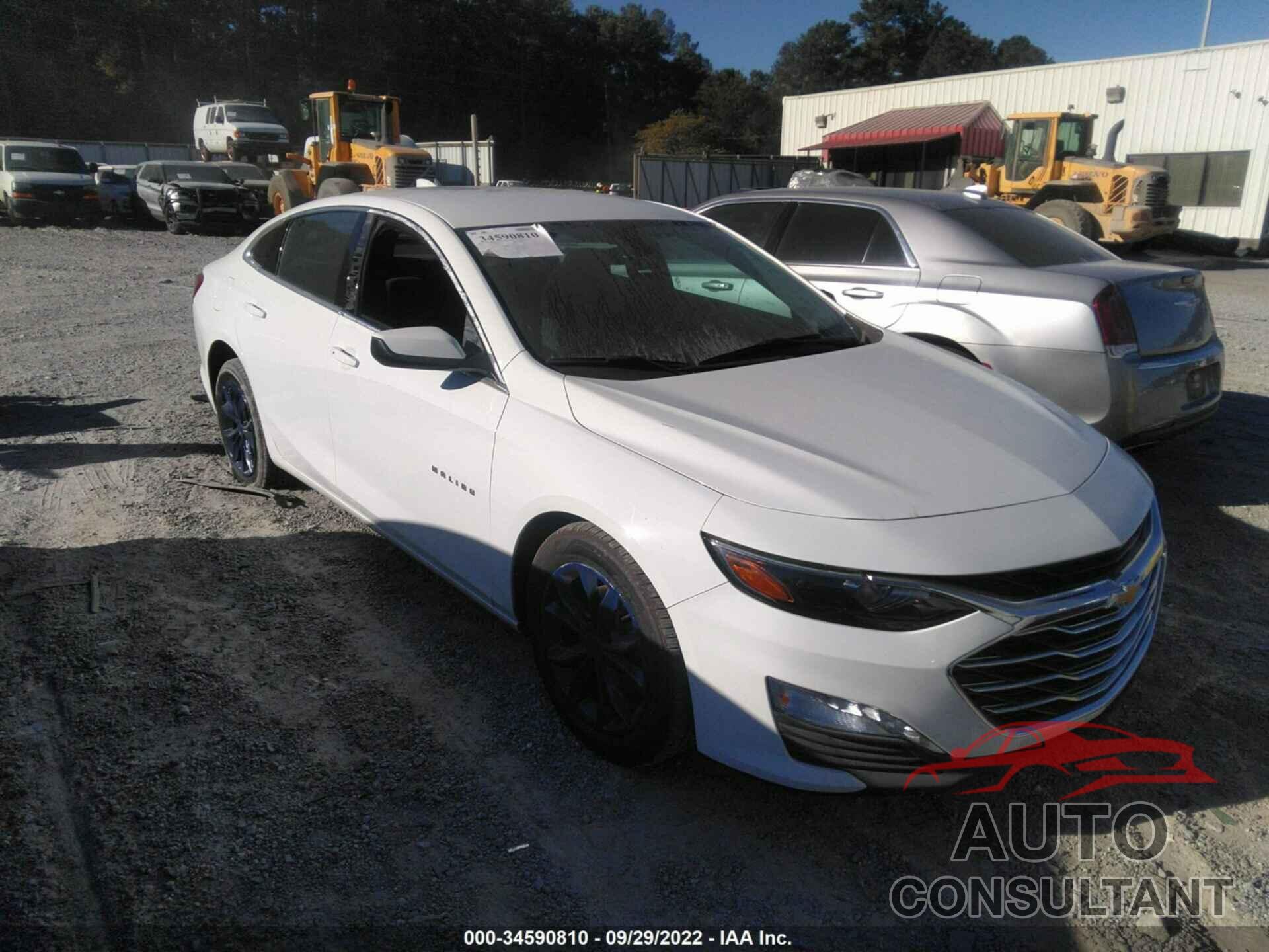 CHEVROLET MALIBU 2021 - 1G1ZD5STXMF069211