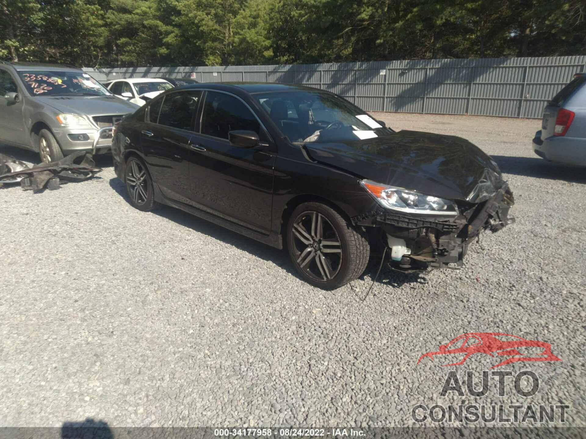 HONDA ACCORD SEDAN 2017 - 1HGCR2F1XHA150008