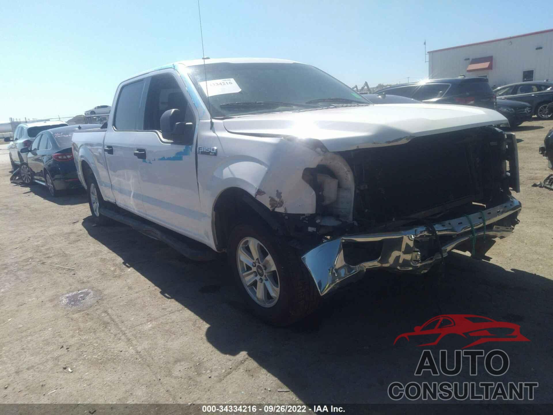 FORD F-150 2016 - 1FTFW1EF0GKD90589