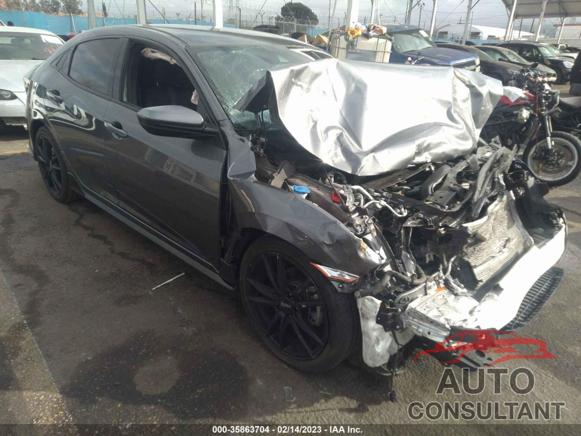 HONDA CIVIC HATCHBACK 2021 - SHHFK7H41MU412583