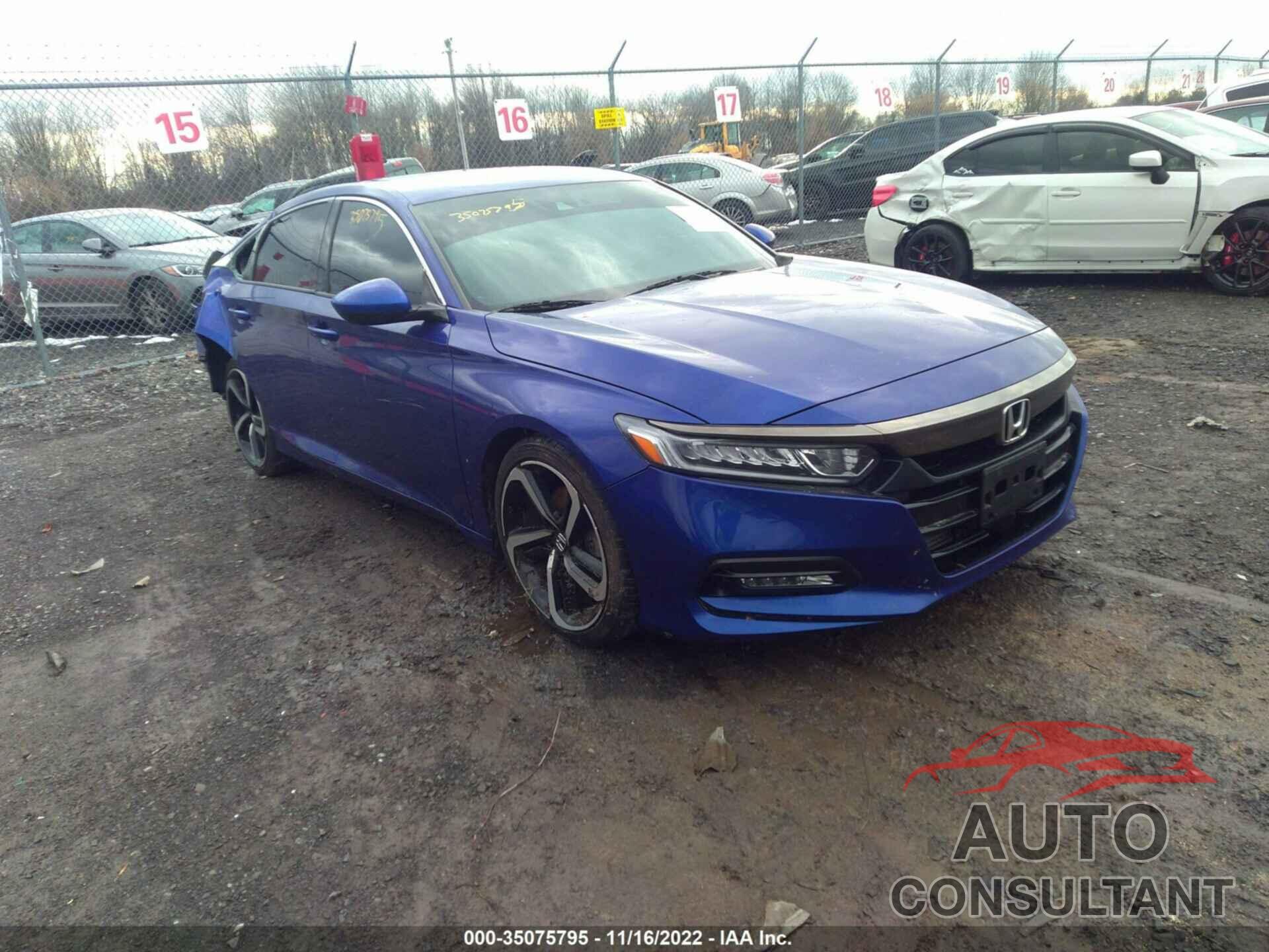 HONDA ACCORD SEDAN 2019 - 1HGCV1F30KA050272