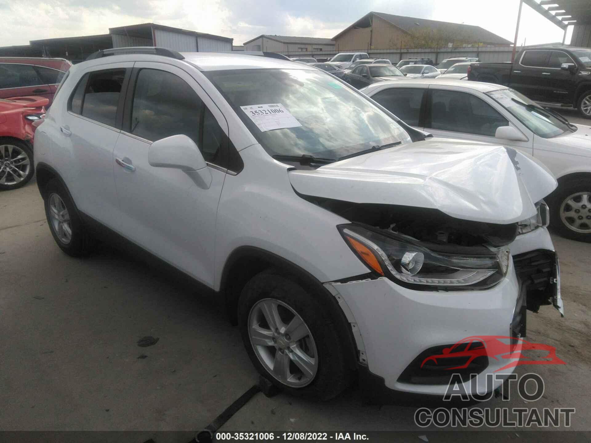 CHEVROLET TRAX 2019 - 3GNCJLSB3KL160218