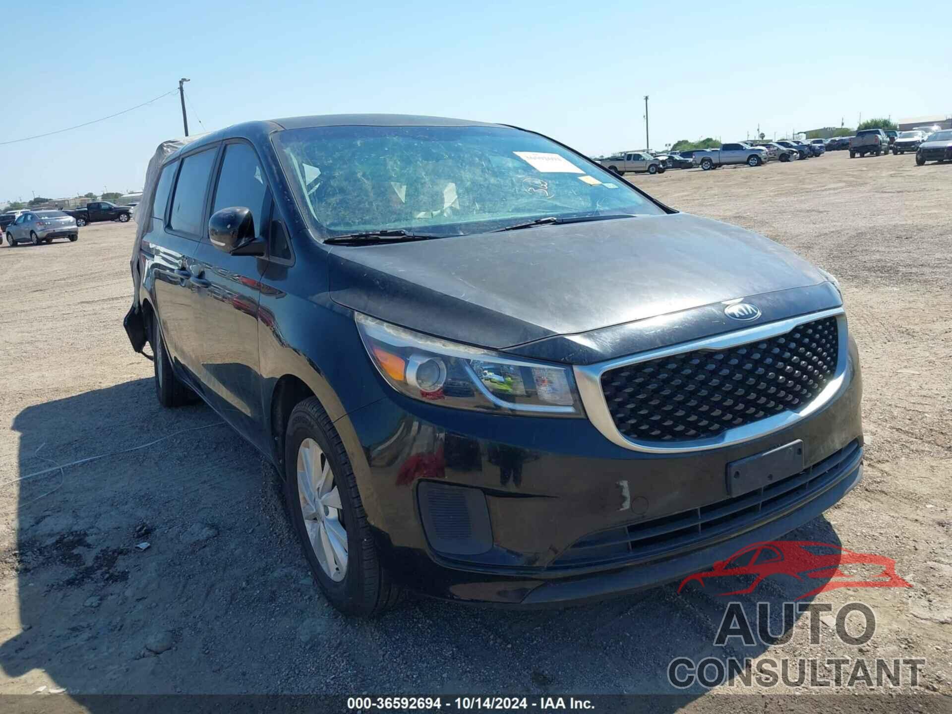 KIA SEDONA 2018 - KNDMB5C12J6379174