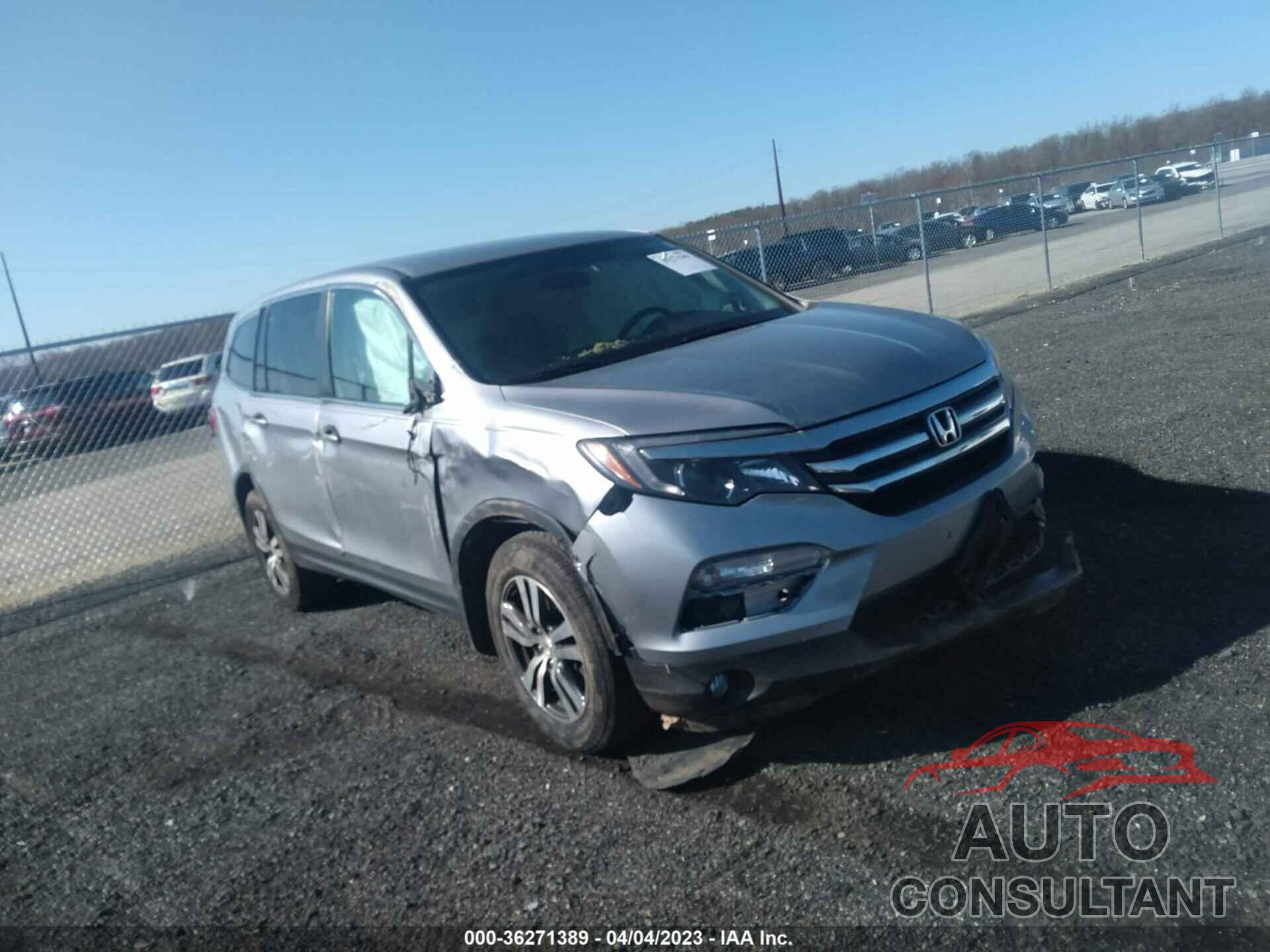 HONDA PILOT 2016 - 5FNYF6H37GB095770