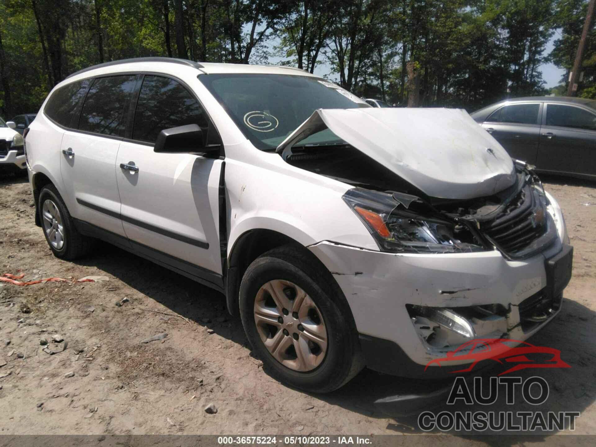 CHEVROLET TRAVERSE 2016 - 1GNKRFKD4GJ264206