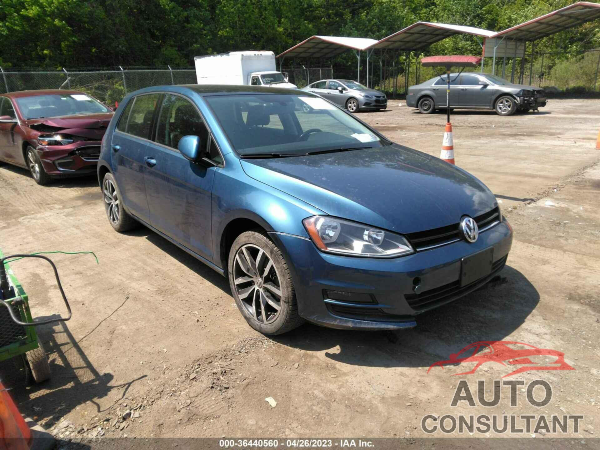 VOLKSWAGEN GOLF 2016 - 3VW217AU7GM022565