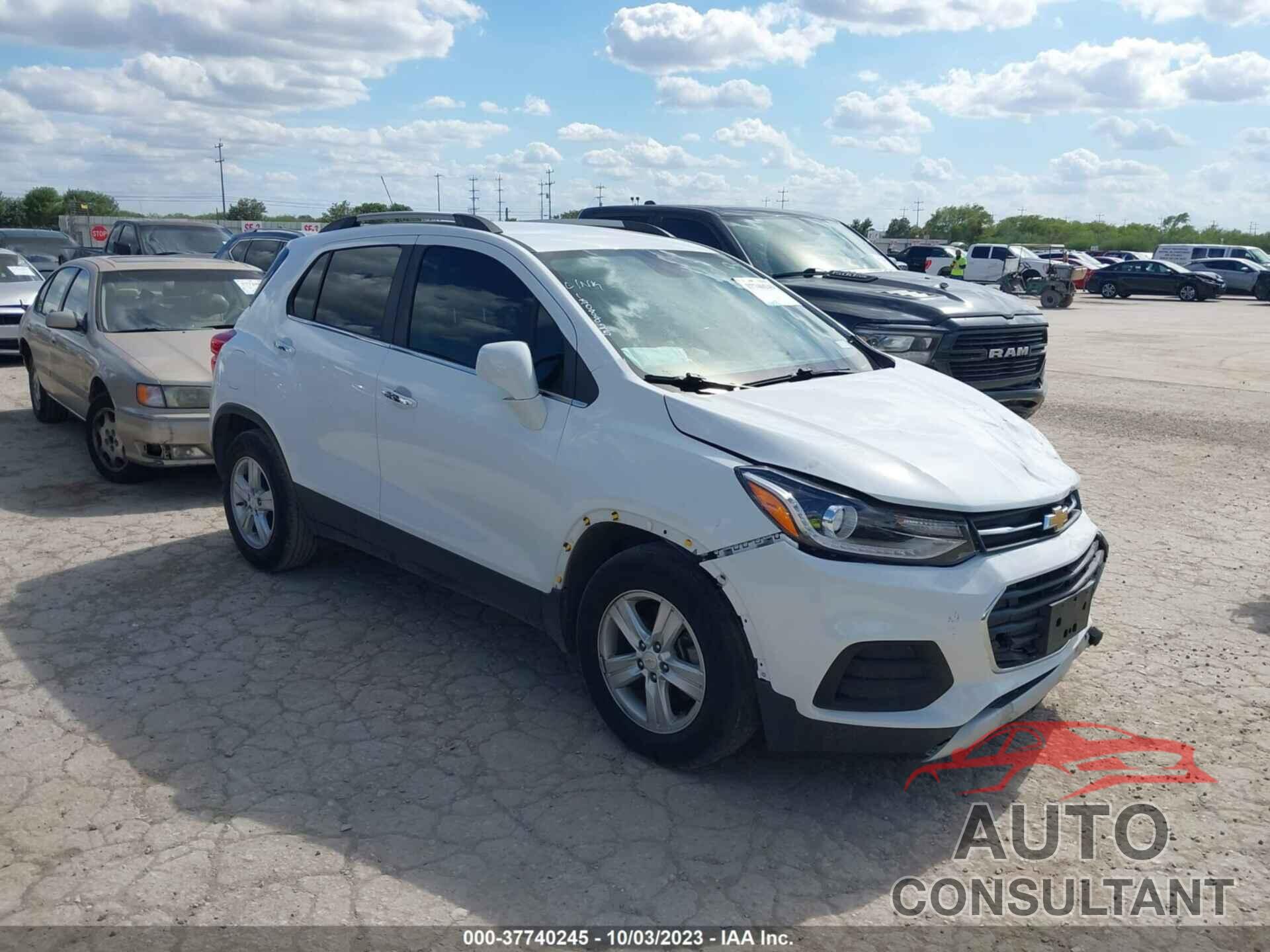 CHEVROLET TRAX 2020 - KL7CJLSB5LB010068