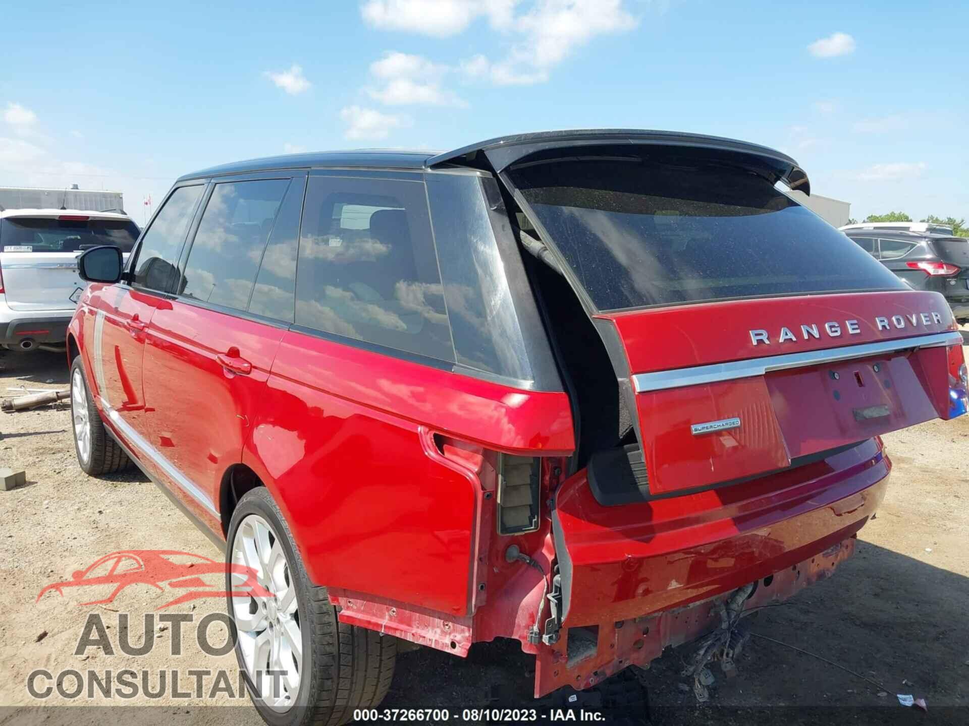 LAND ROVER RANGE ROVER 2015 - SALGS3TFXFA239559
