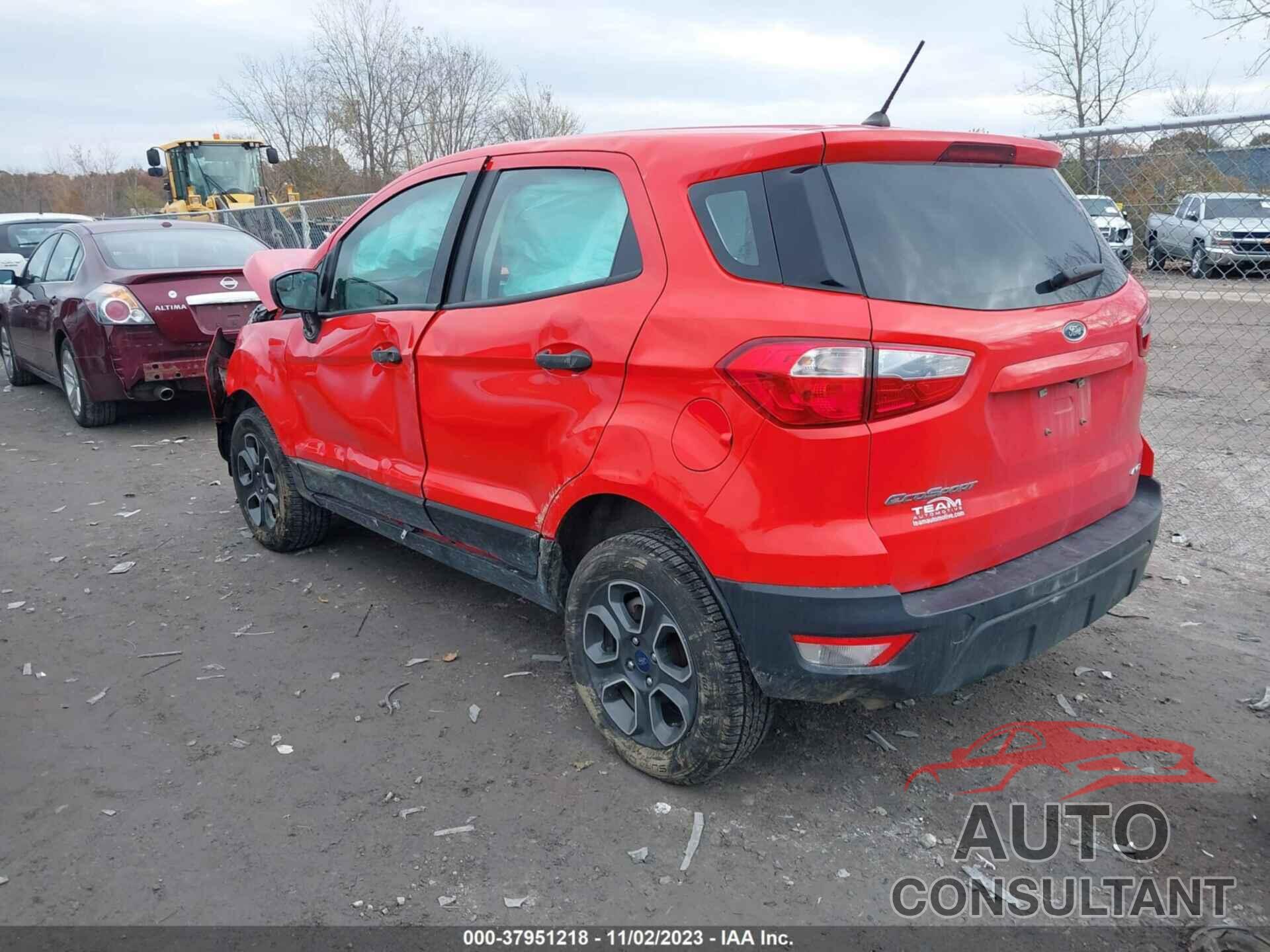 FORD ECOSPORT 2019 - MAJ6S3FL5KC292873