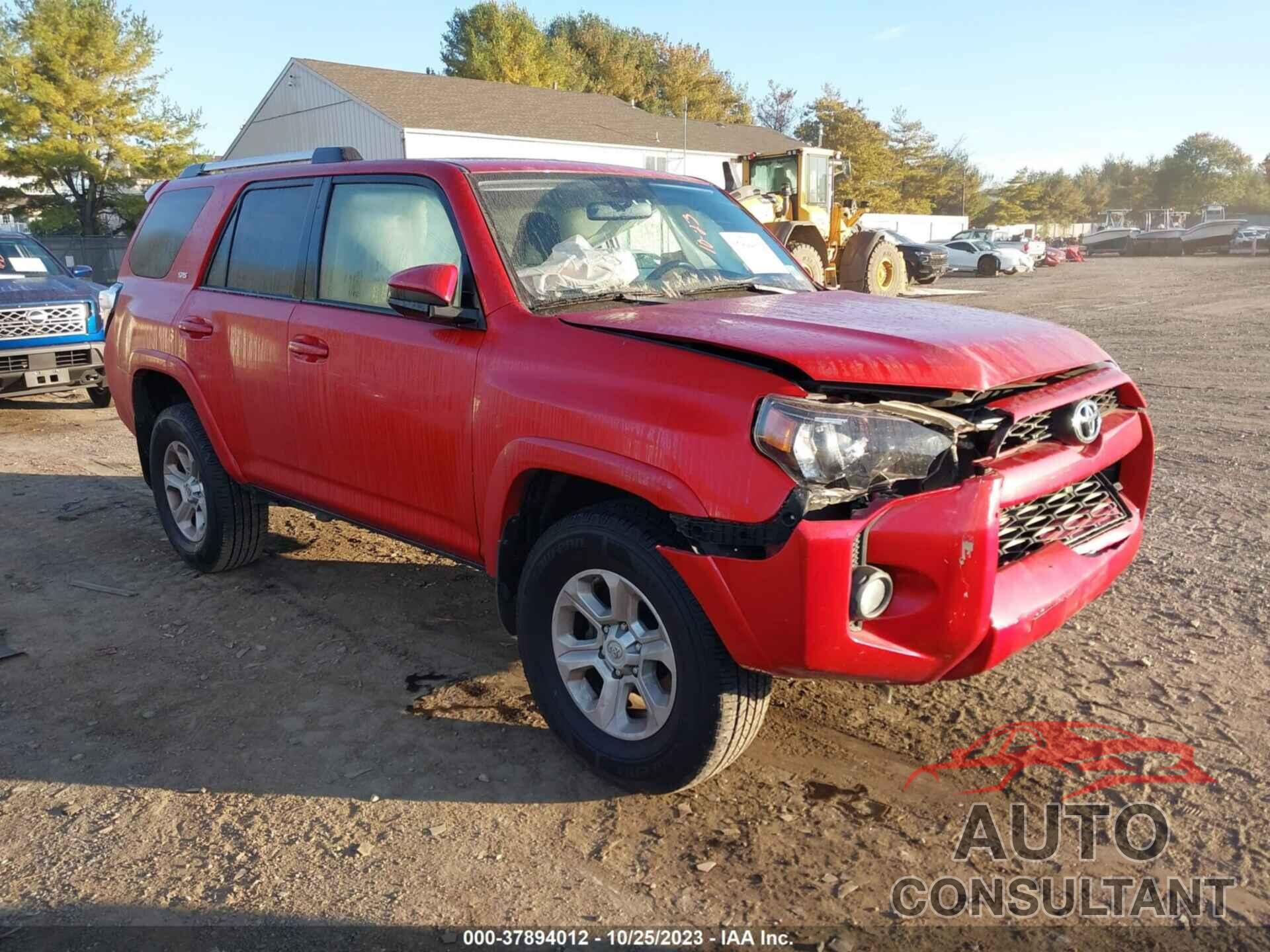 TOYOTA 4RUNNER 2019 - JTEBU5JR7K5655703