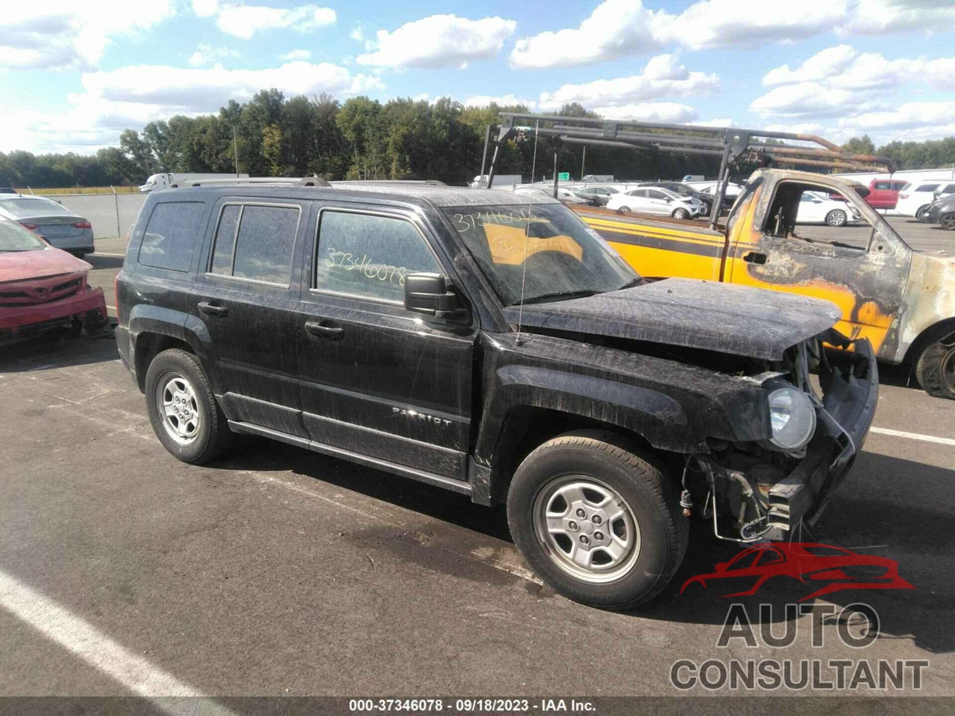 JEEP PATRIOT 2017 - 1C4NJPBAXHD116232