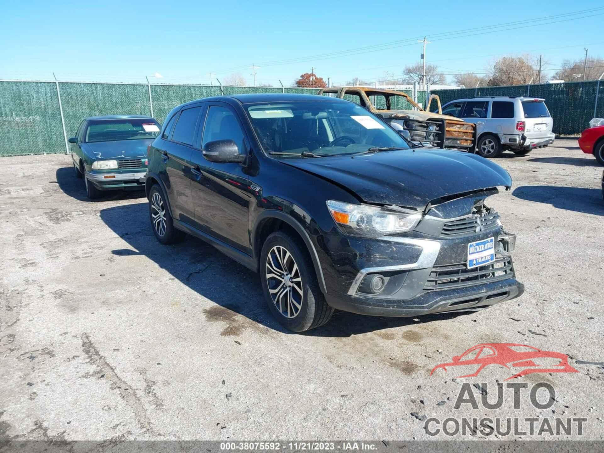 MITSUBISHI OUTLANDER SPORT 2016 - JA4AP3AU1GZ031731