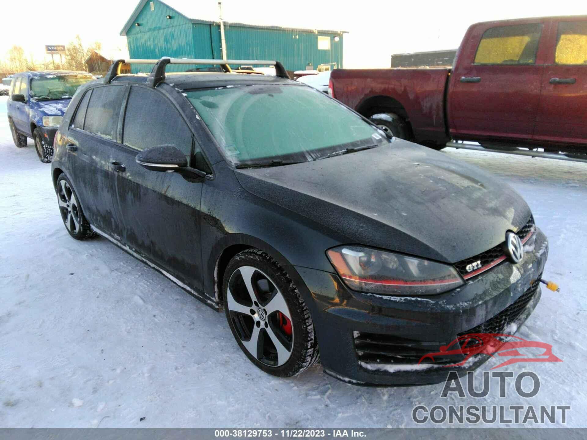 VOLKSWAGEN GOLF GTI 2016 - 3VW4T7AUXGM003253