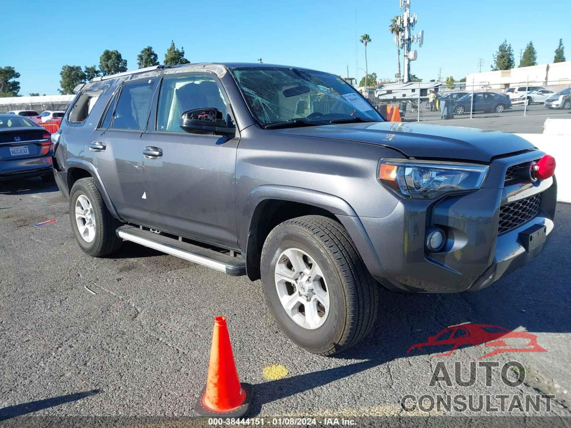 TOYOTA 4RUNNER 2016 - JTEZU5JR0G5127734