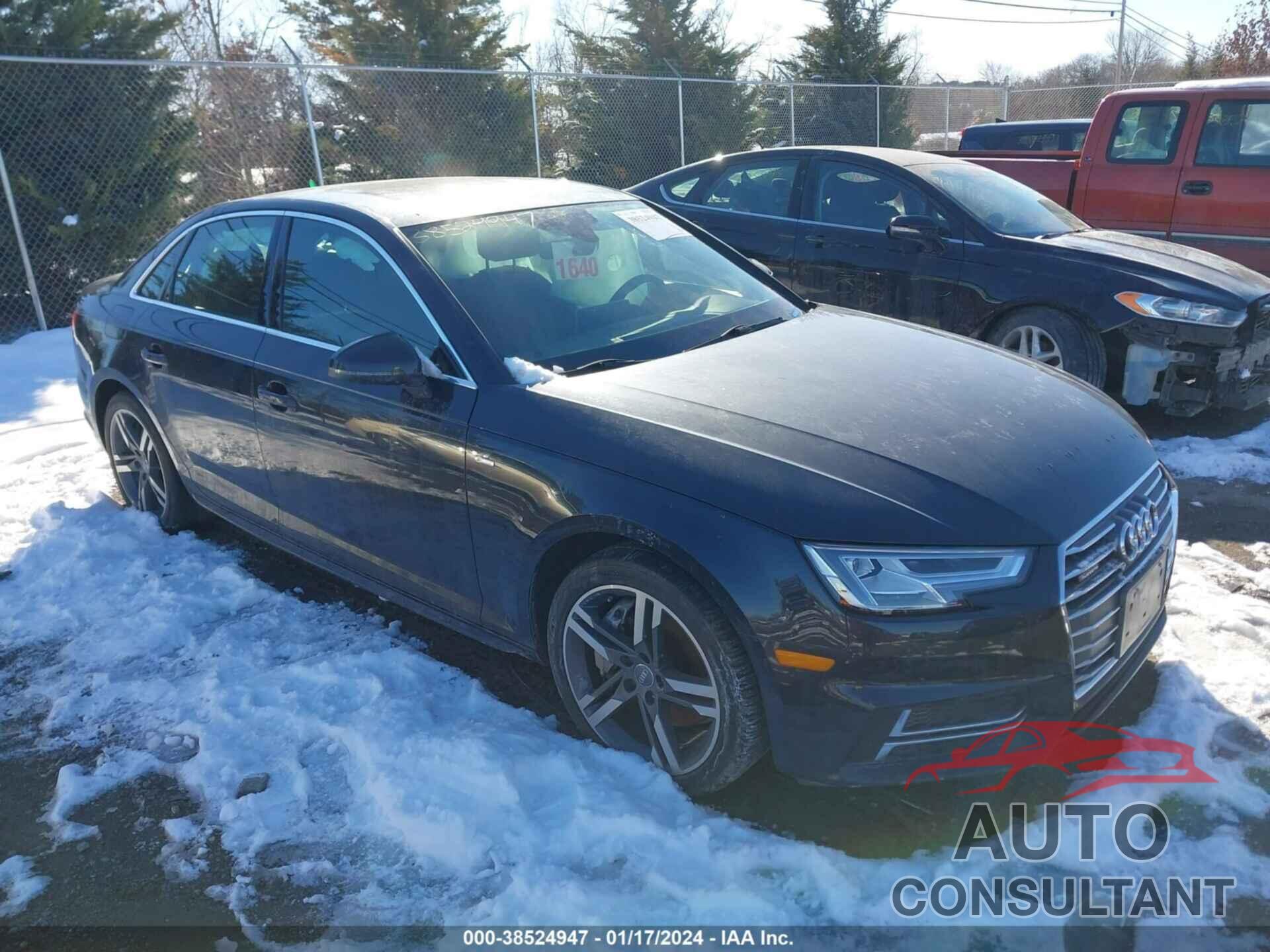 AUDI A4 2017 - WAUENAF45HN011997