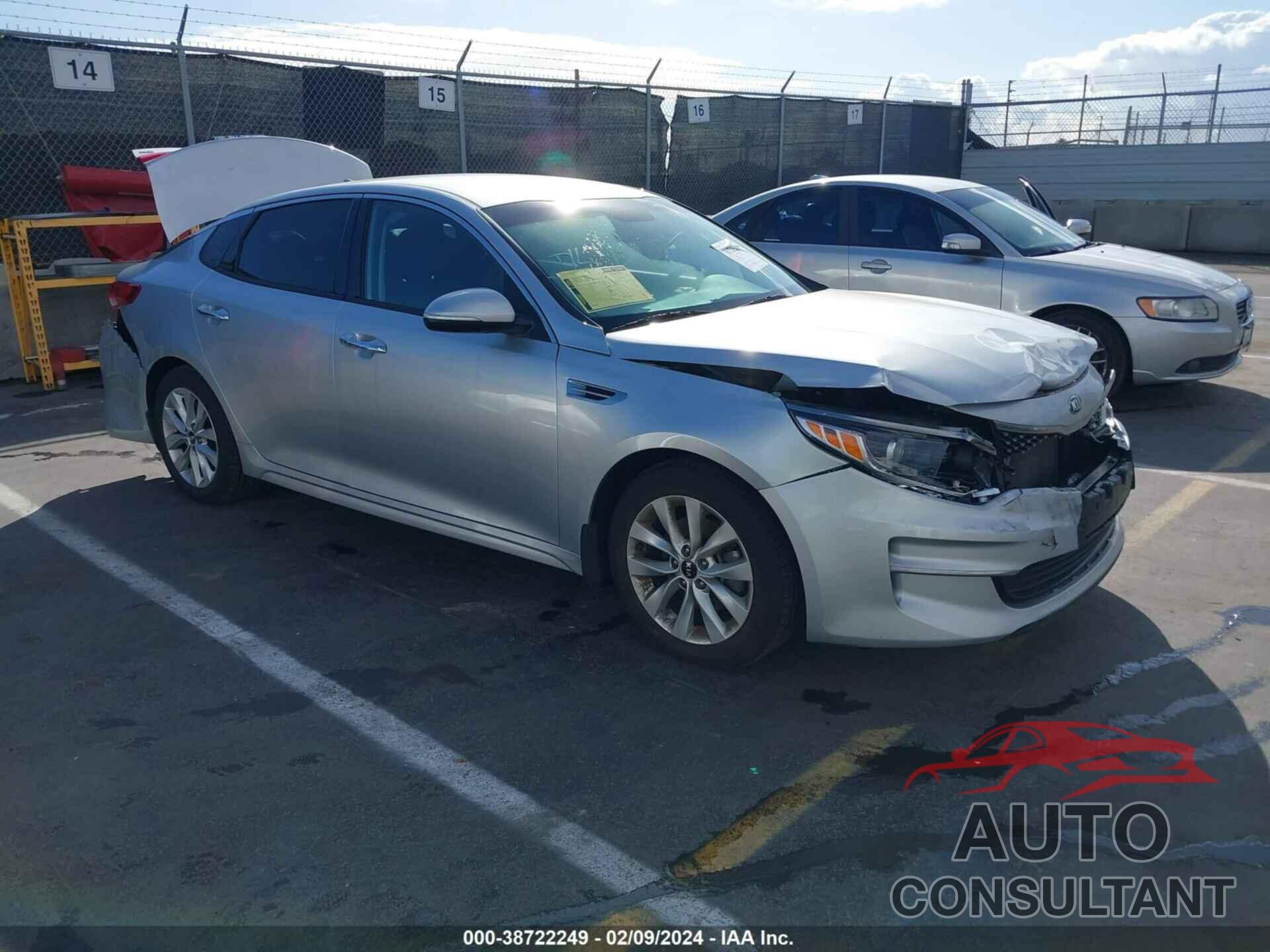 KIA OPTIMA 2016 - 5XXGU4L31GG043545