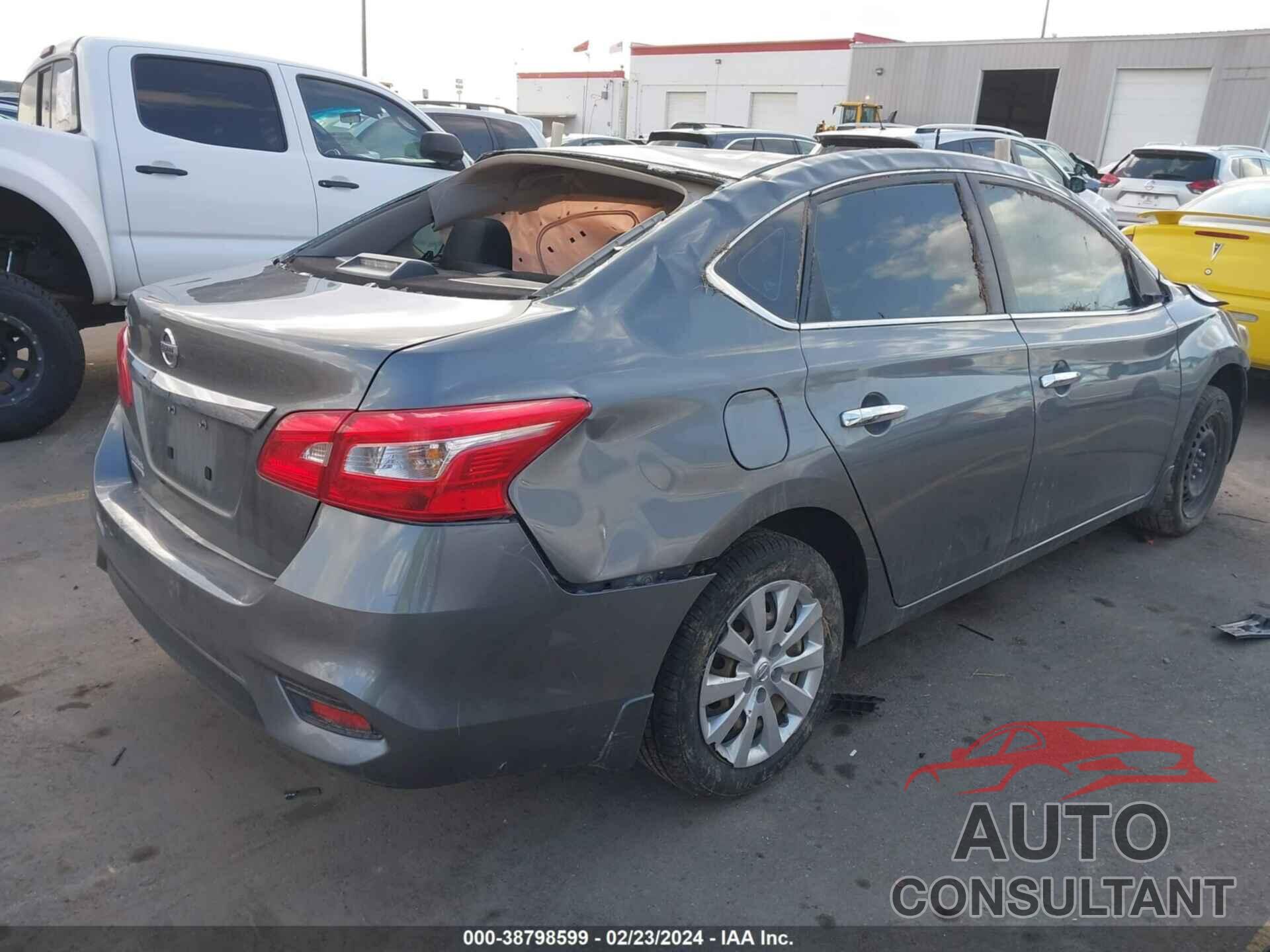 NISSAN SENTRA 2019 - 3N1AB7AP9KY440992