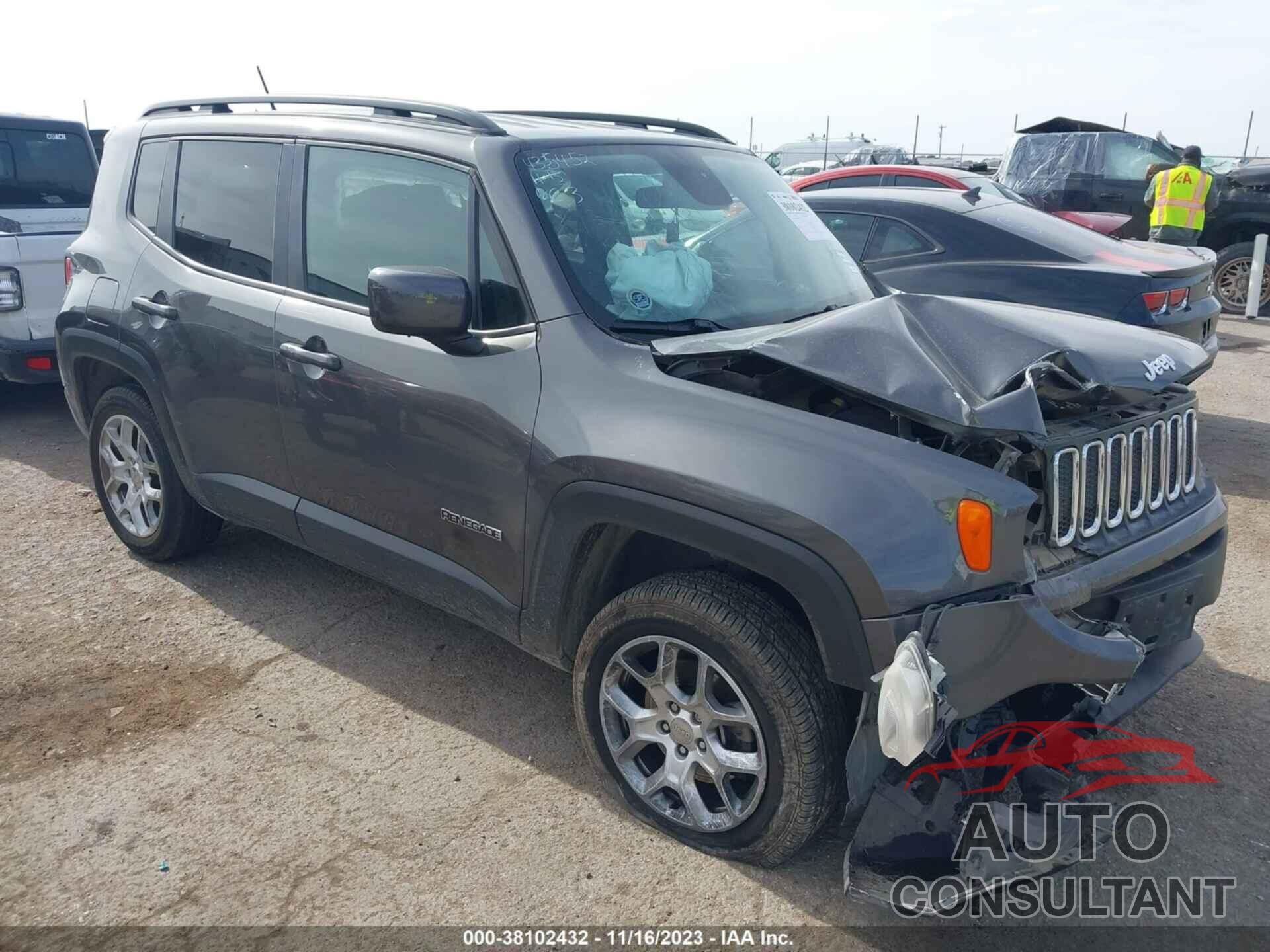 JEEP RENEGADE 2017 - ZACCJBBB9HPG33638