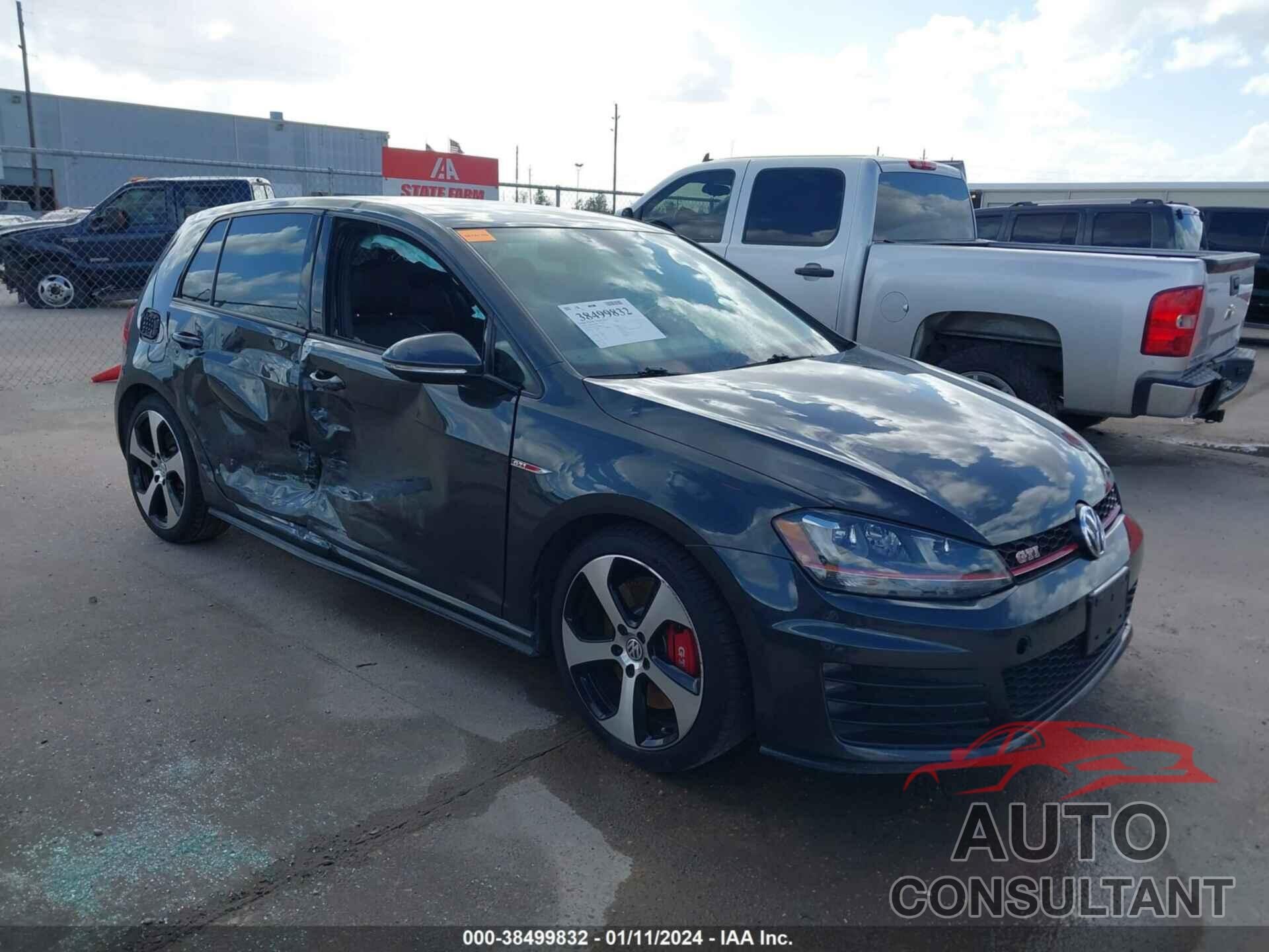 VOLKSWAGEN GOLF GTI 2016 - 3VW547AU3GM008344