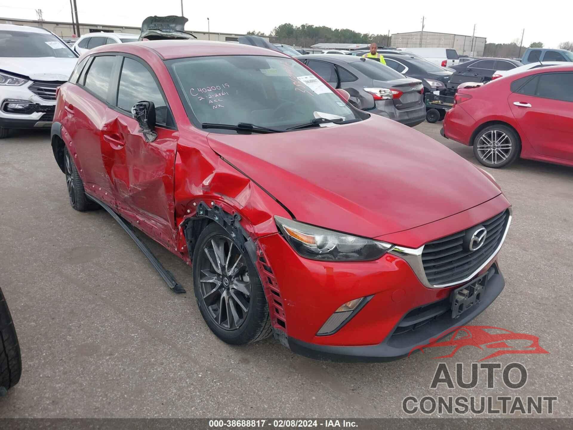 MAZDA CX-3 2017 - JM1DKDC78H0146167