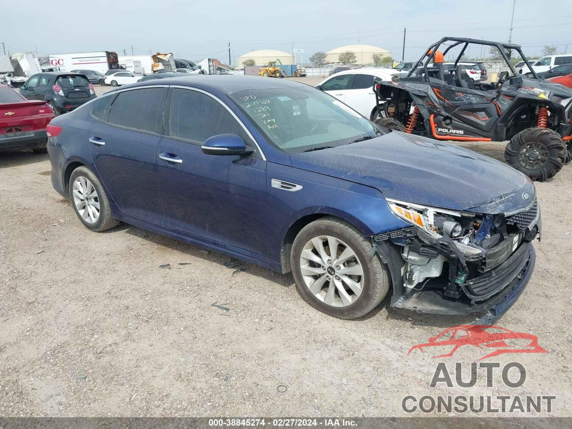 KIA OPTIMA 2016 - 5XXGU4L34GG113636