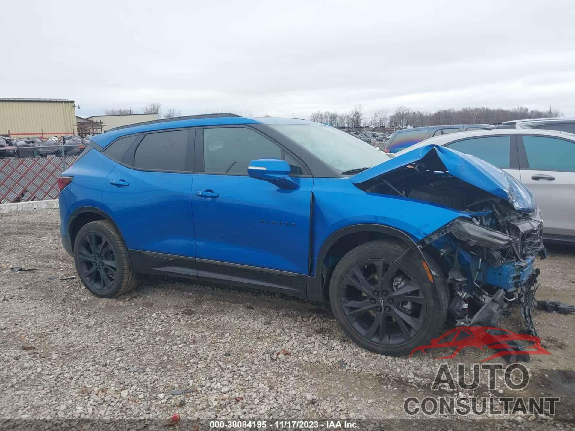 CHEVROLET BLAZER 2021 - 3GNKBERS4MS547315